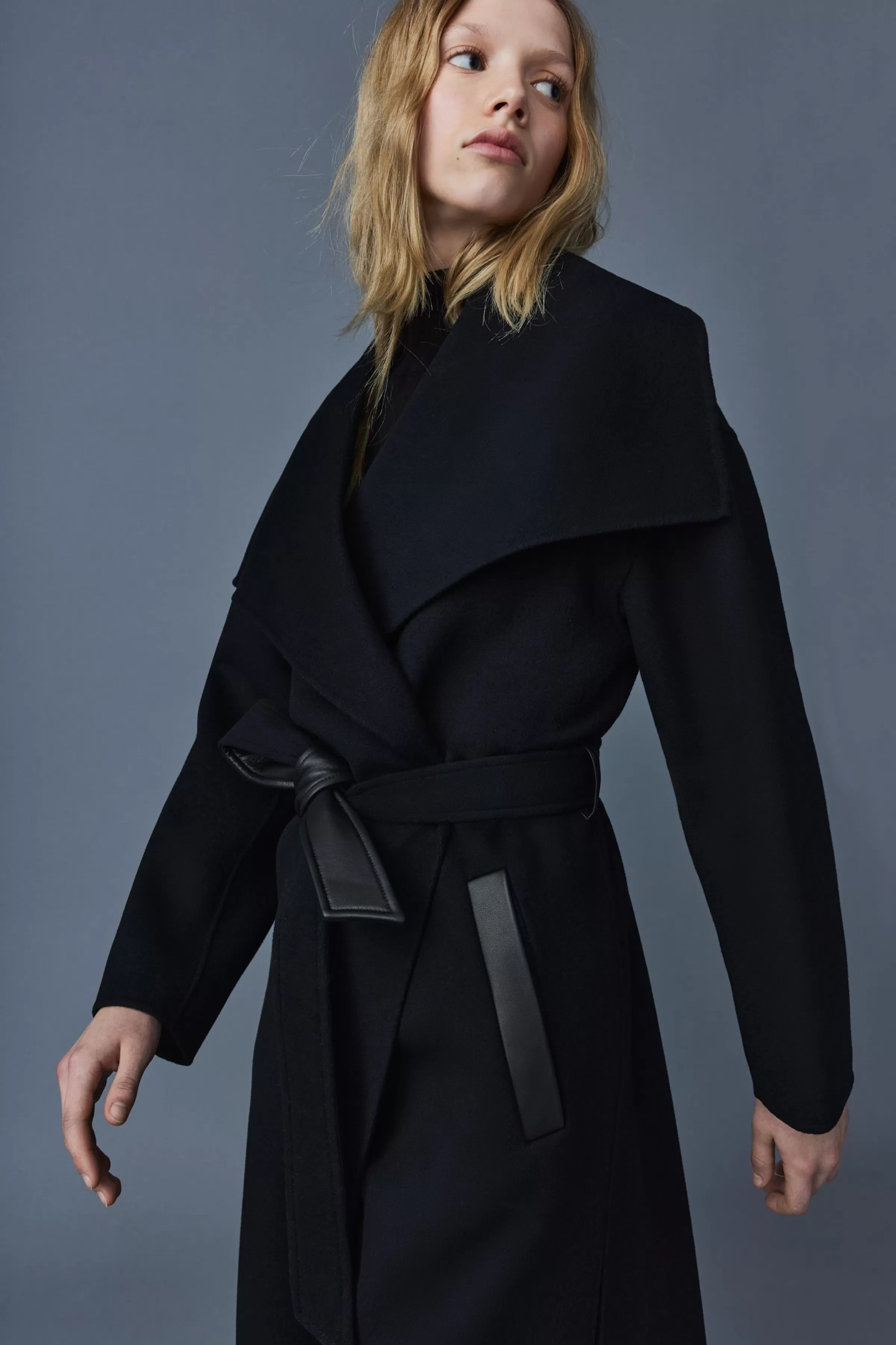 Kate, Double-face Wool Robe Coat For Ladies | ® US | Mackage Online