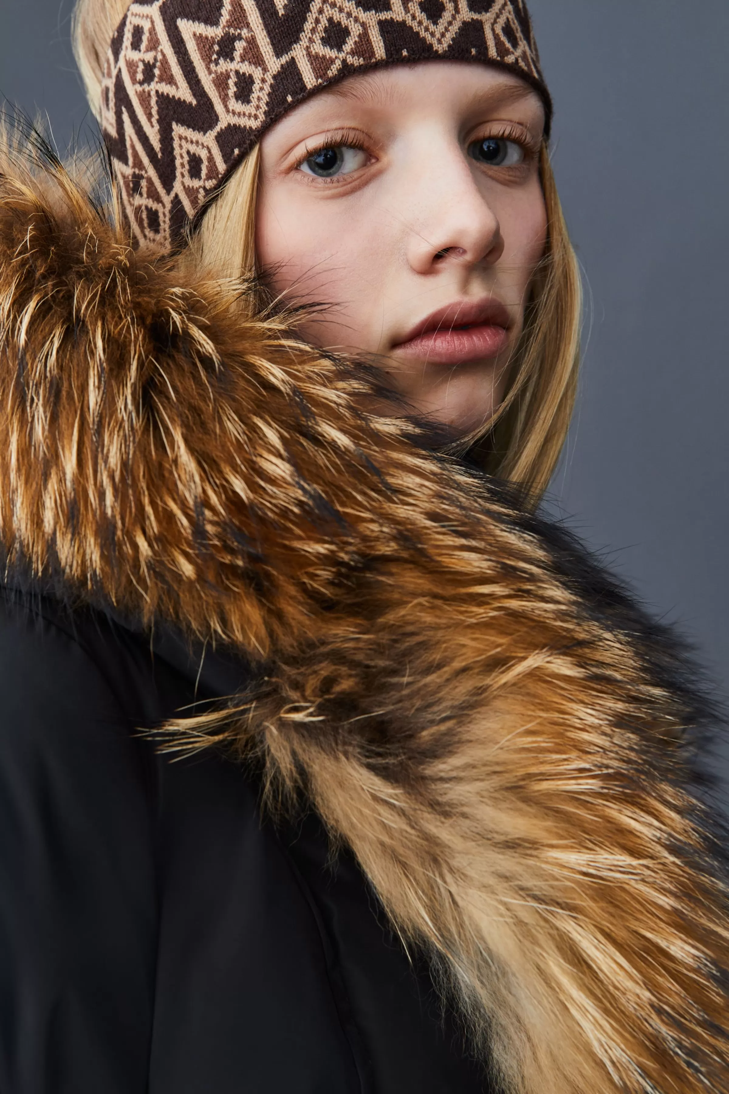 Kay, Down Coat With Natural Fur Signature Collar For Ladies | ® US | Mackage Best Sale