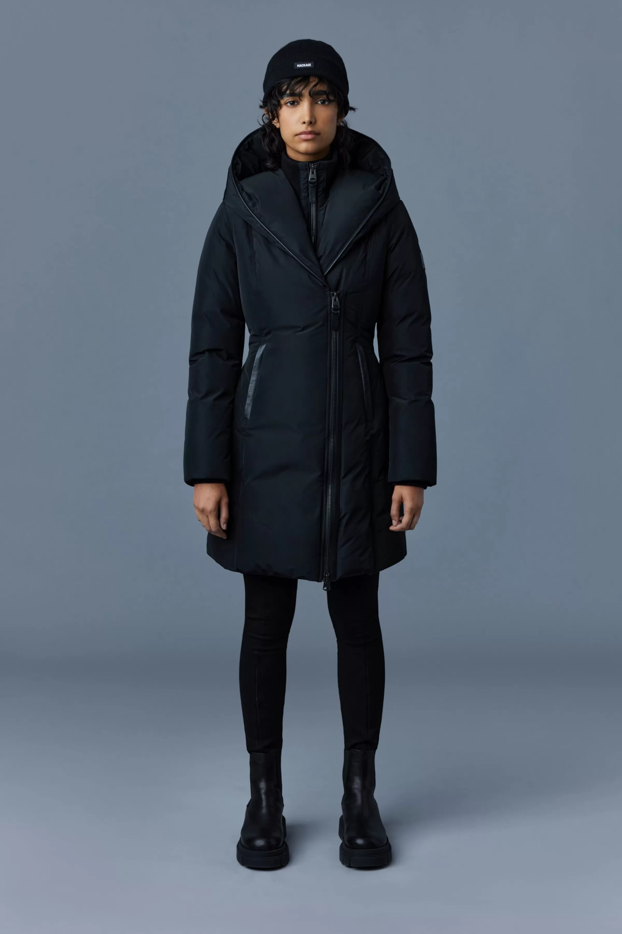 Kay, Down Coat With Signature Collar For Ladies | ® US | Mackage Clearance