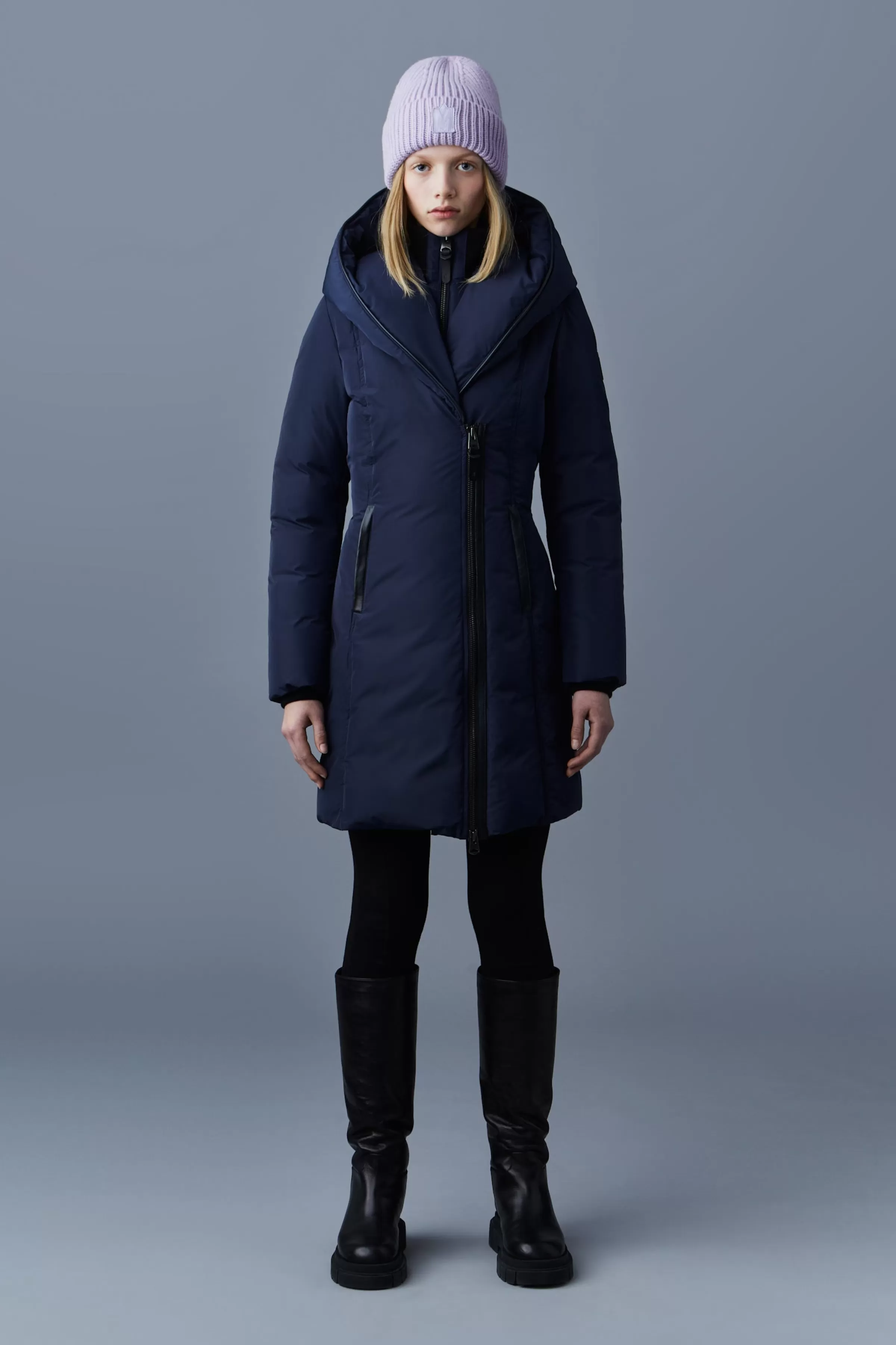 Kay, Down Coat With Signature Collar For Ladies | ® US | Mackage Clearance