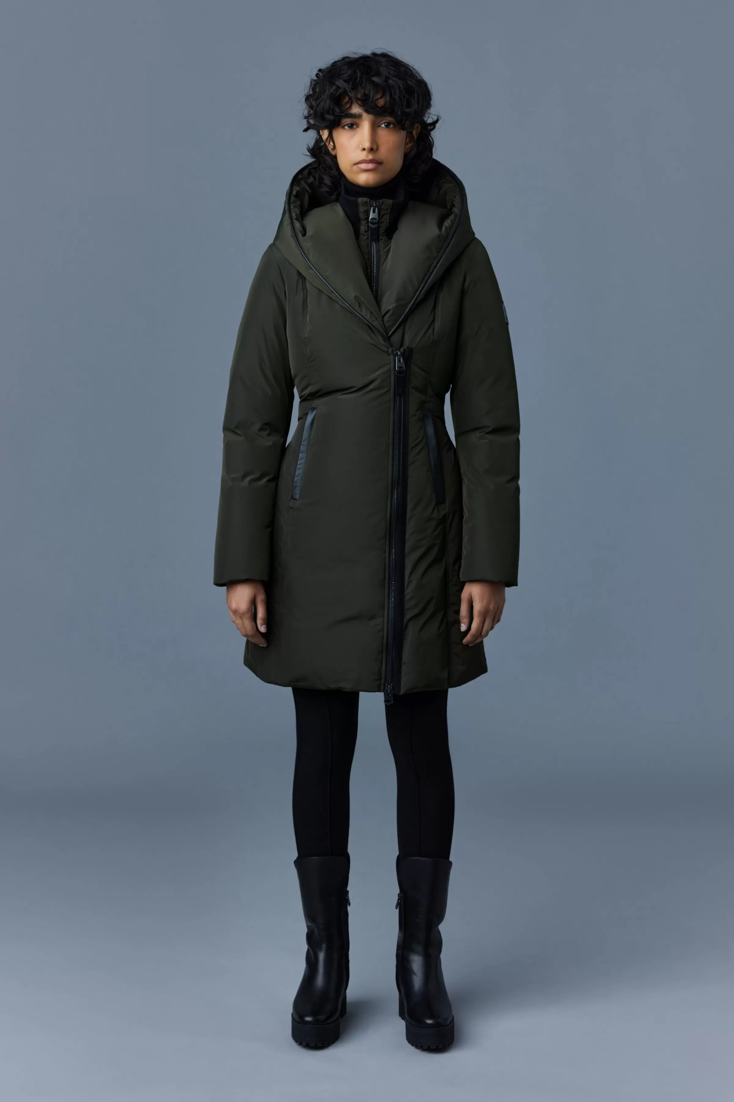 Kay, Down Coat With Signature Collar For Ladies | ® US | Mackage Clearance