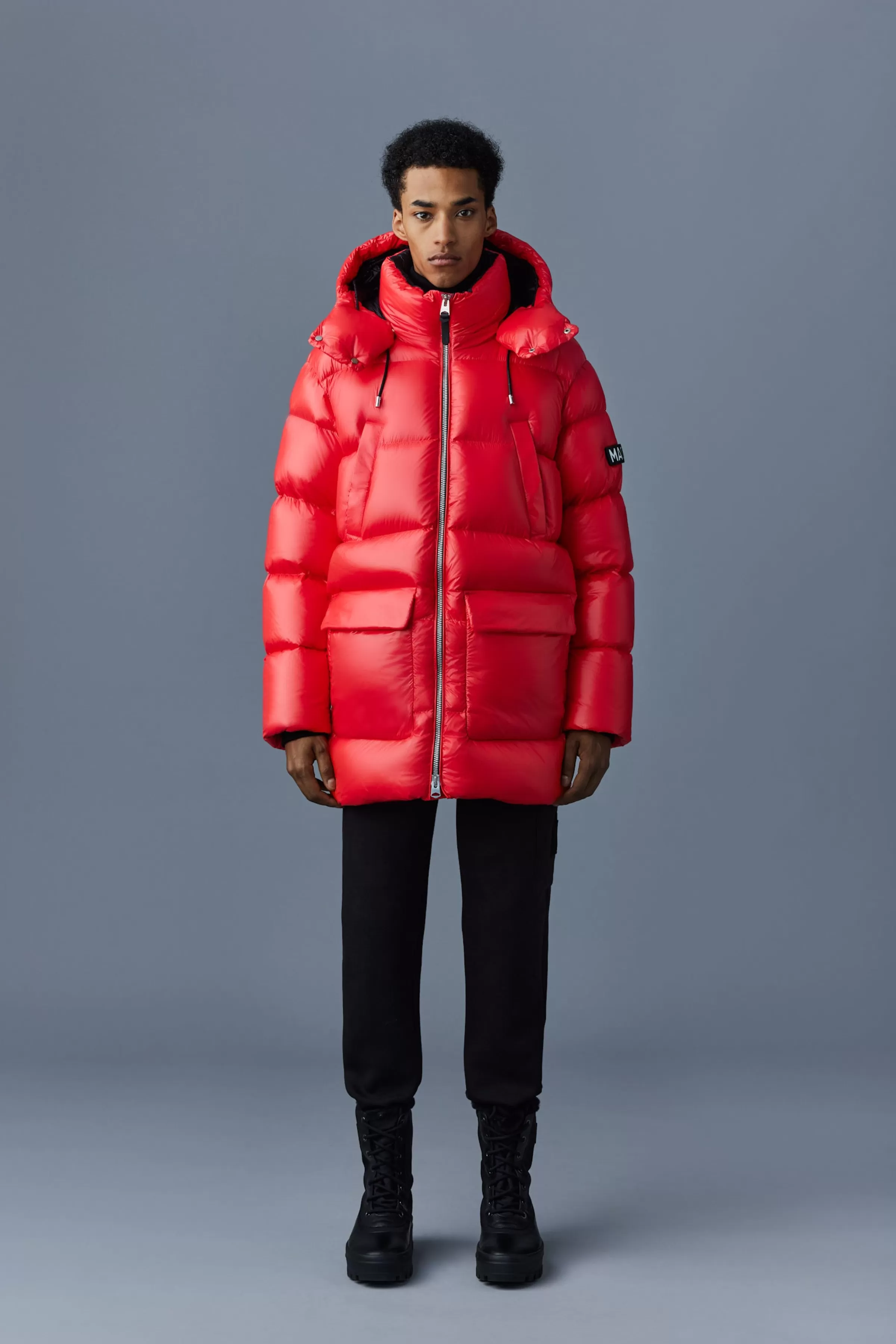 Kendrick, Lustrous Light Down Parka With Hood For Men | ® US | Mackage Sale