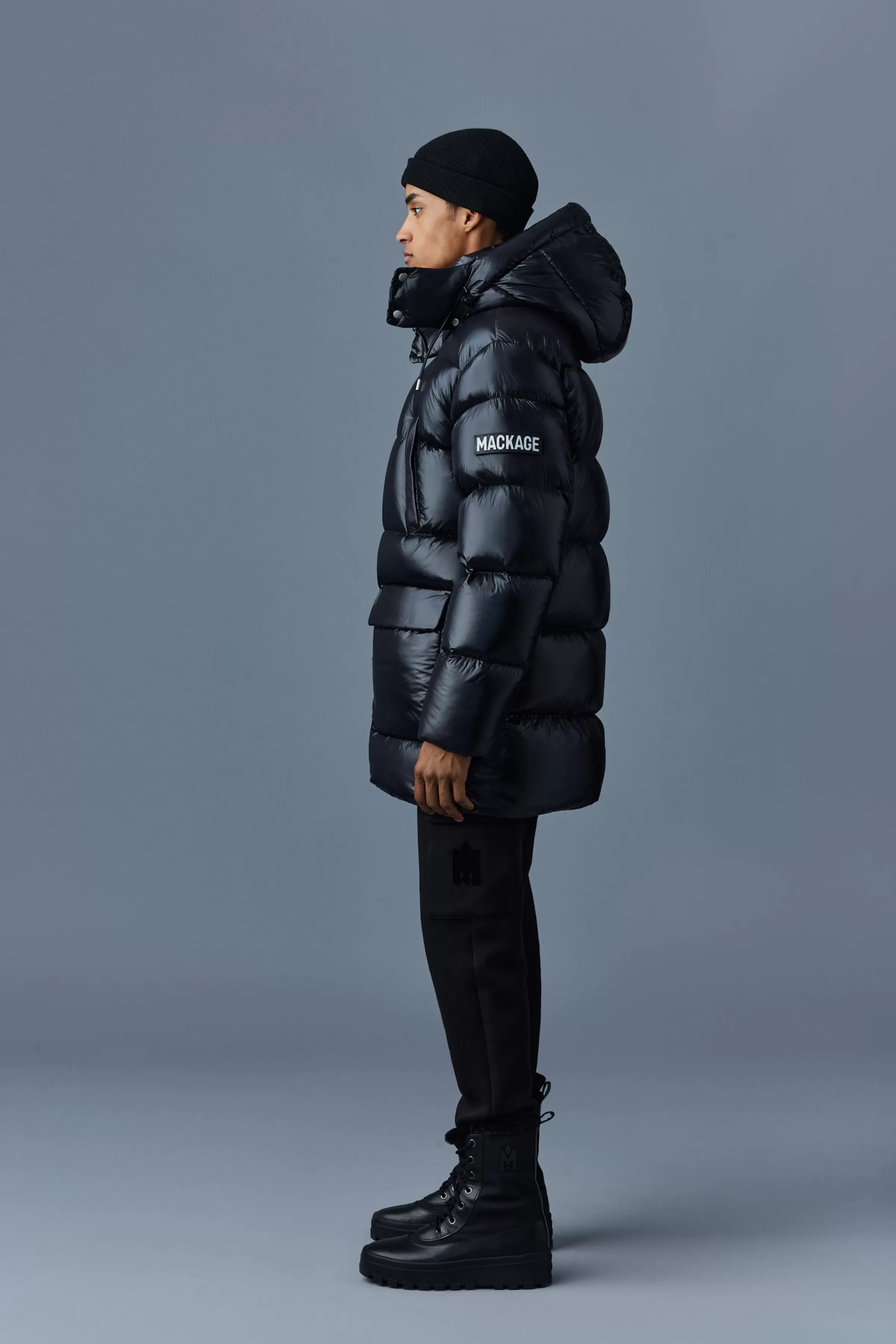 Kendrick, Lustrous Light Down Parka With Hood For Men | ® US | Mackage Sale