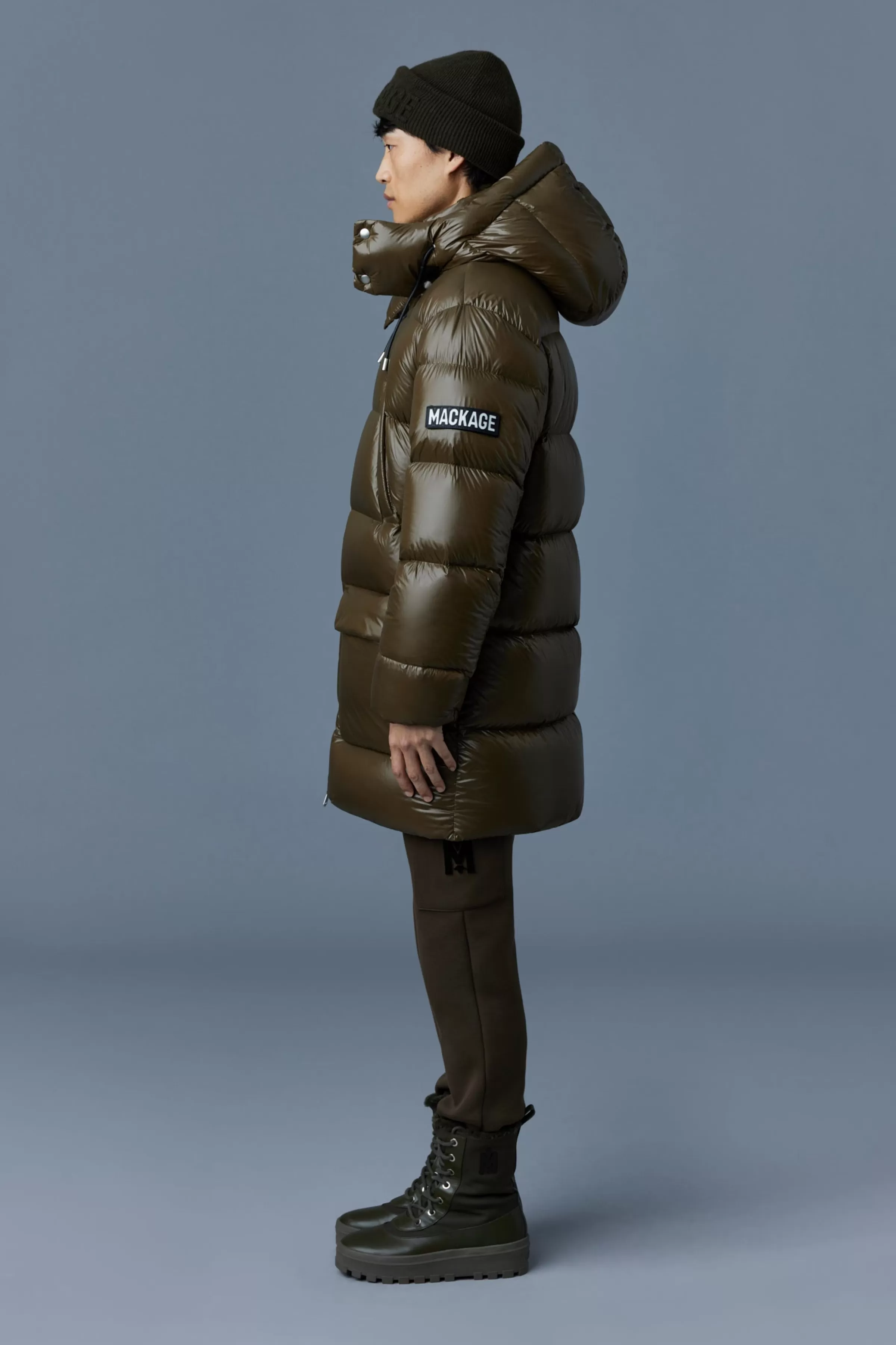 Kendrick, Lustrous Light Down Parka With Hood For Men | ® US | Mackage Sale
