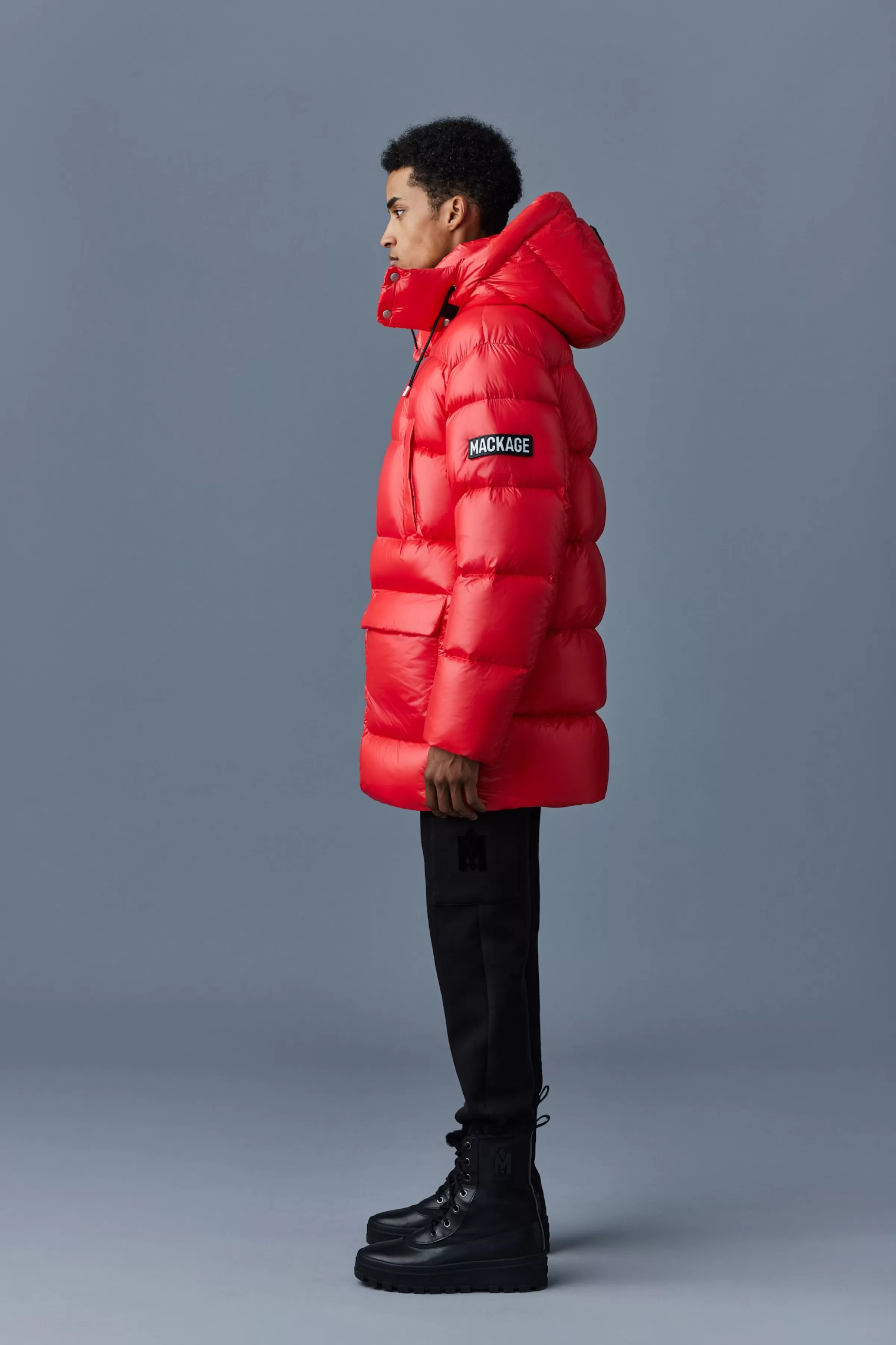 Kendrick, Lustrous Light Down Parka With Hood For Men | ® US | Mackage Sale