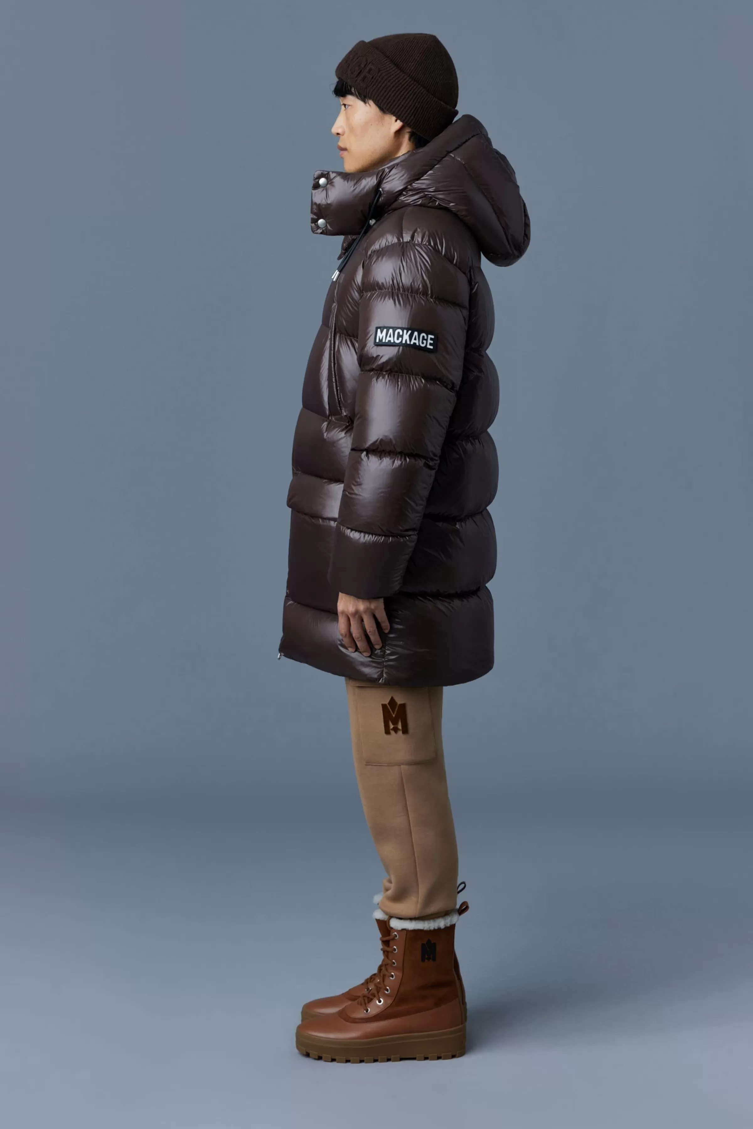 Kendrick, Lustrous Light Down Parka With Hood For Men | ® US | Mackage Sale