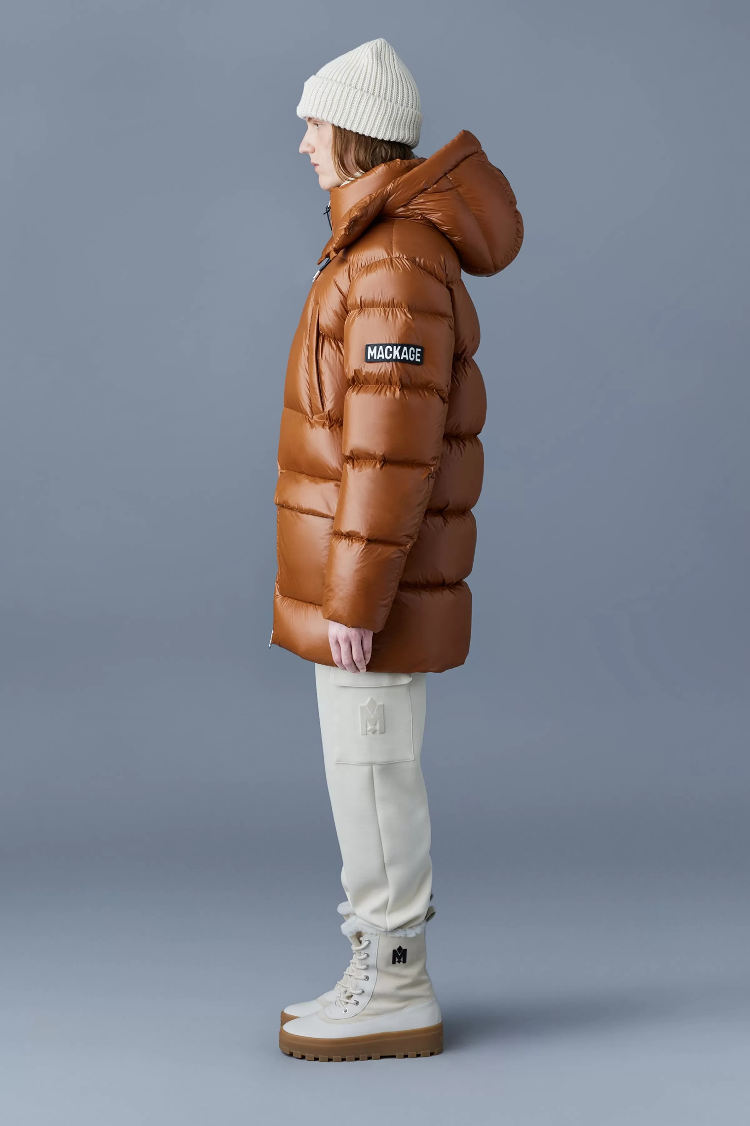 Kendrick, Lustrous Light Down Parka With Hood For Men | ® US | Mackage Sale