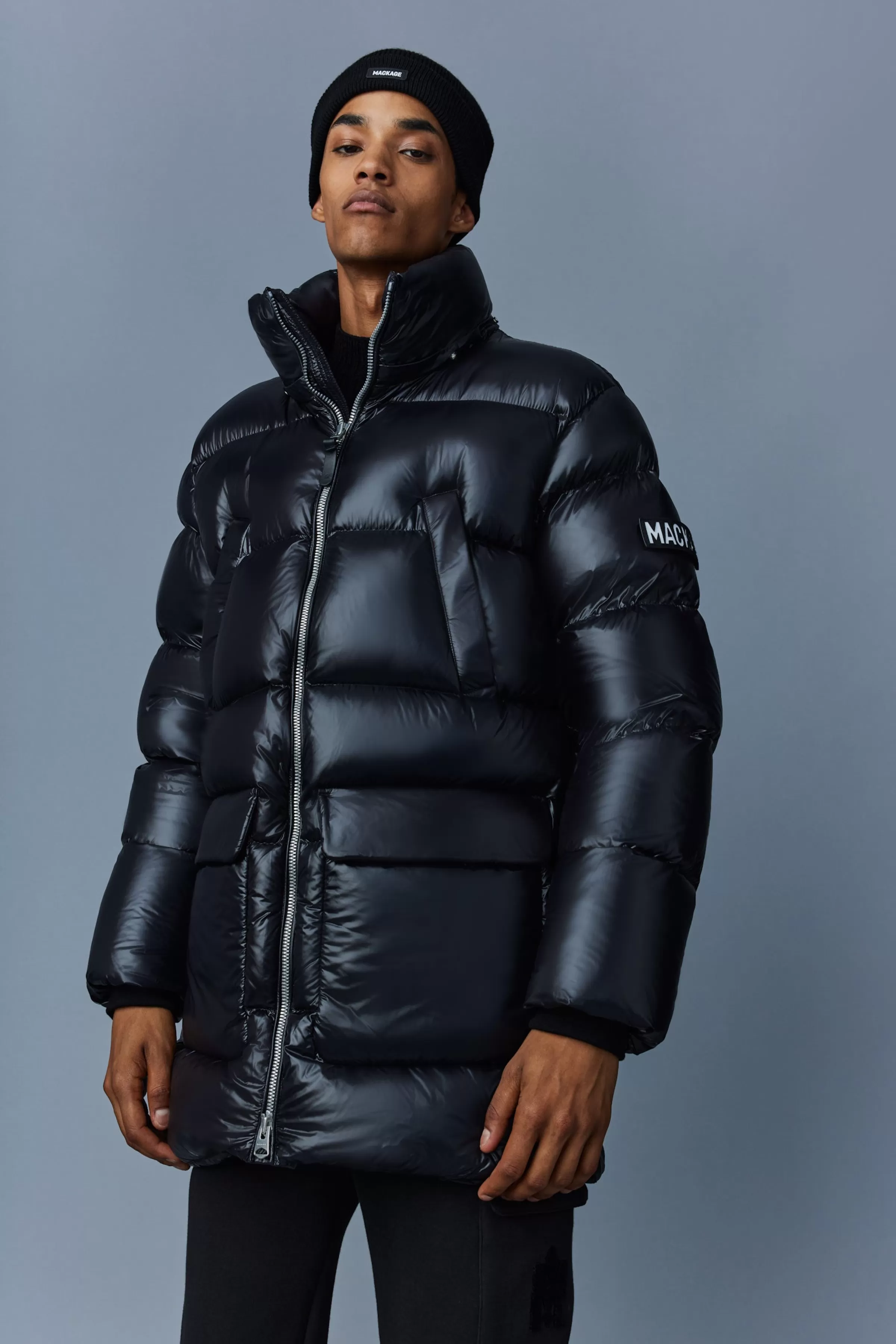 Kendrick, Lustrous Light Down Parka With Hood For Men | ® US | Mackage Sale