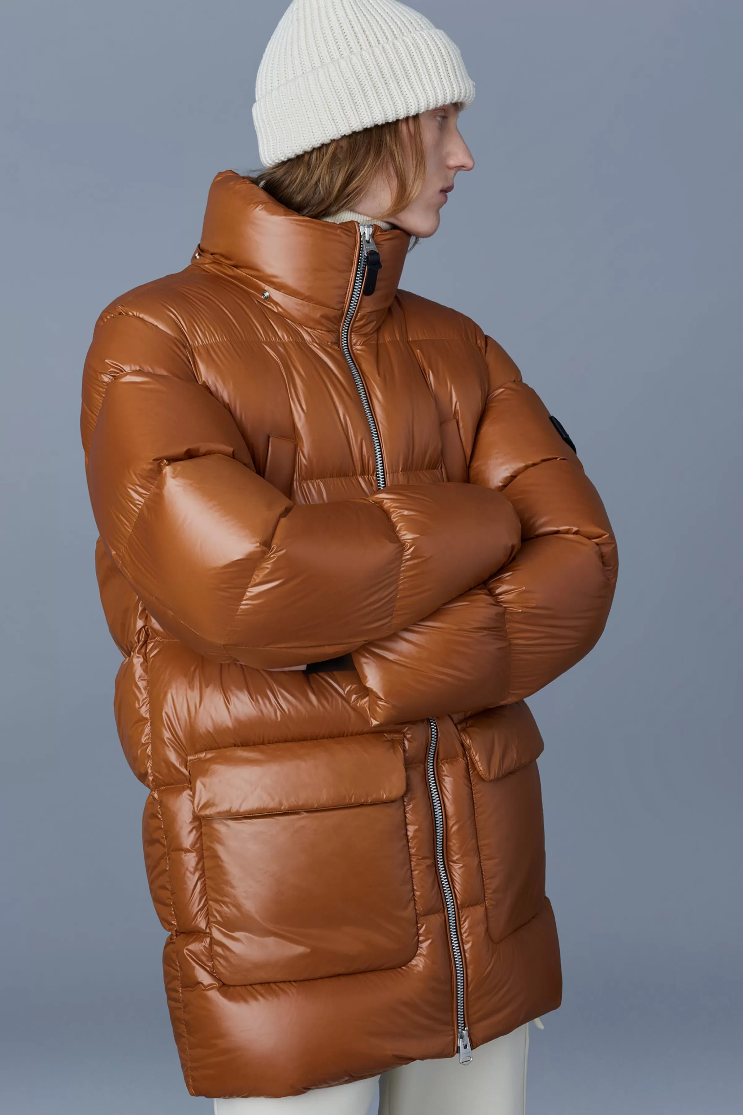 Kendrick, Lustrous Light Down Parka With Hood For Men | ® US | Mackage Sale