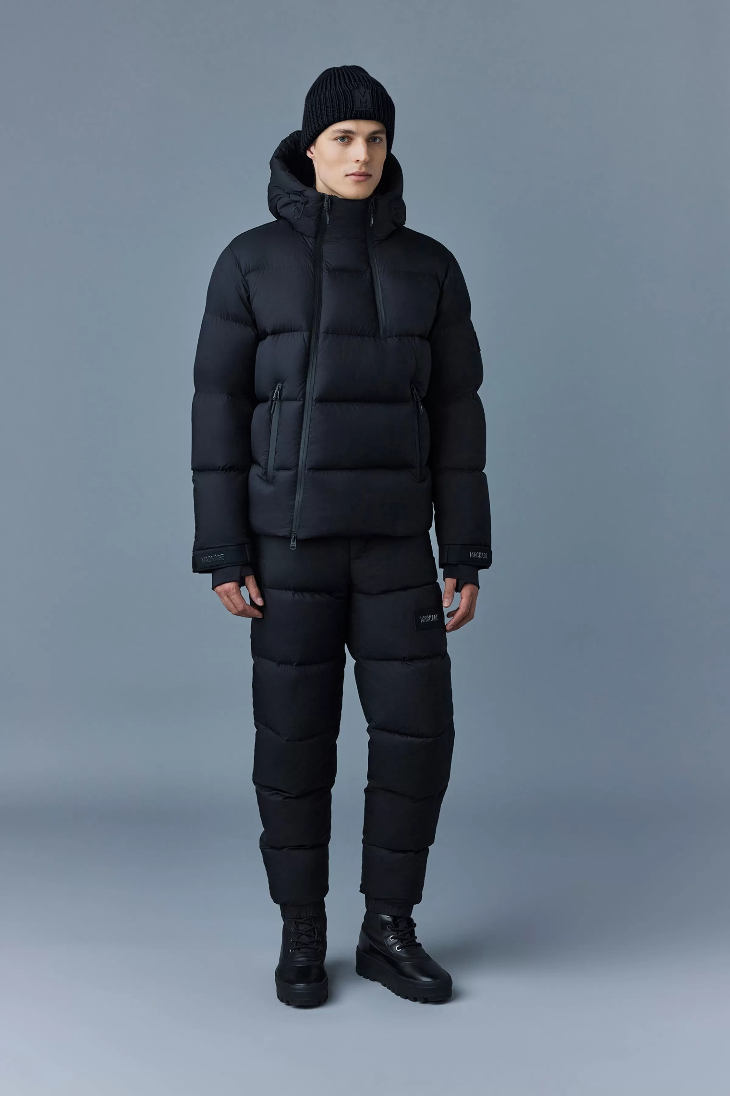 Kenji, Down Ski Jacket With Asymmetrical Zip Closure For Men | ® US | Mackage Online