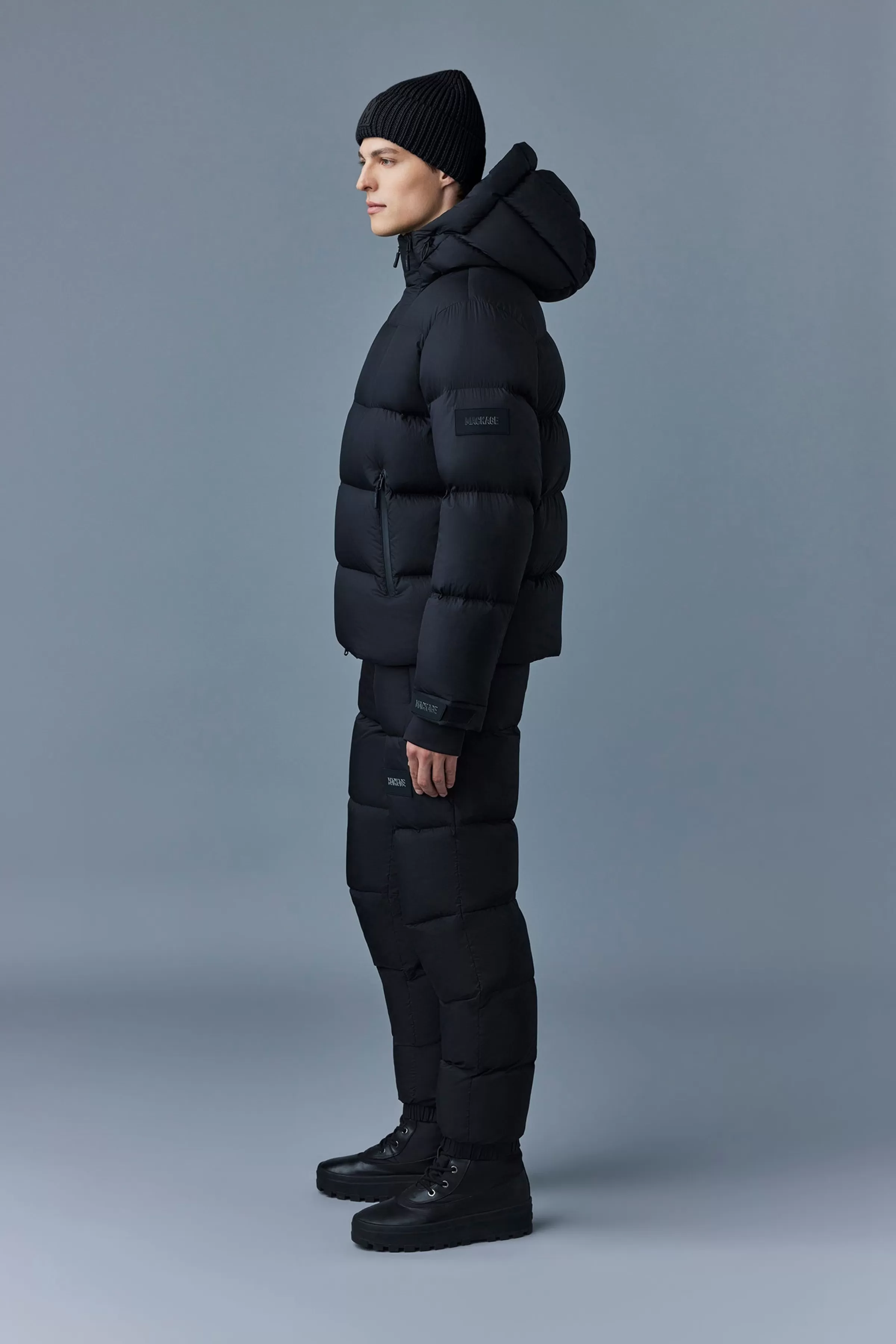 Kenji, Down Ski Jacket With Asymmetrical Zip Closure For Men | ® US | Mackage Online