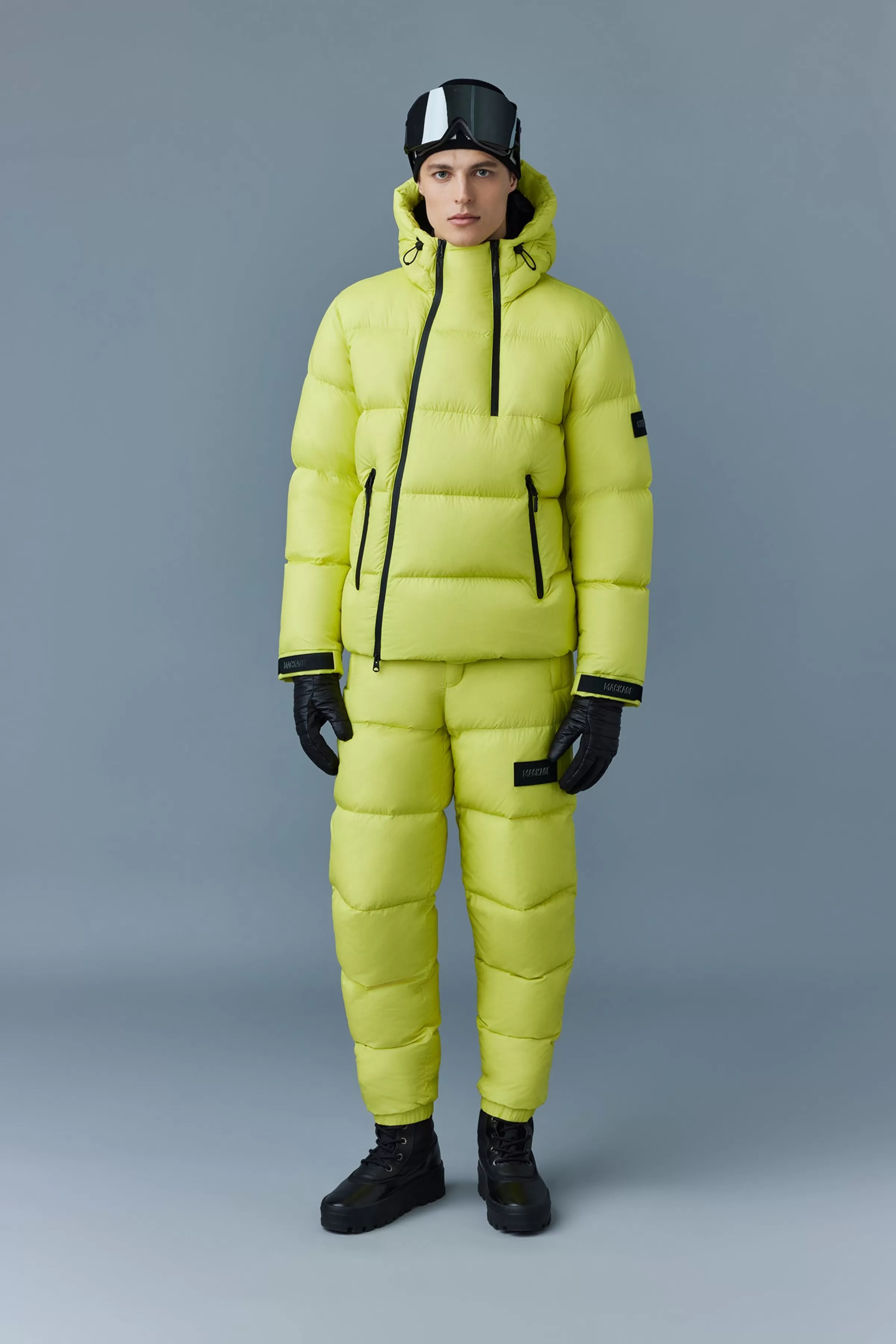 Kenji, Down Ski Jacket With Asymmetrical Zip Closure For Men | ® US | Mackage Online