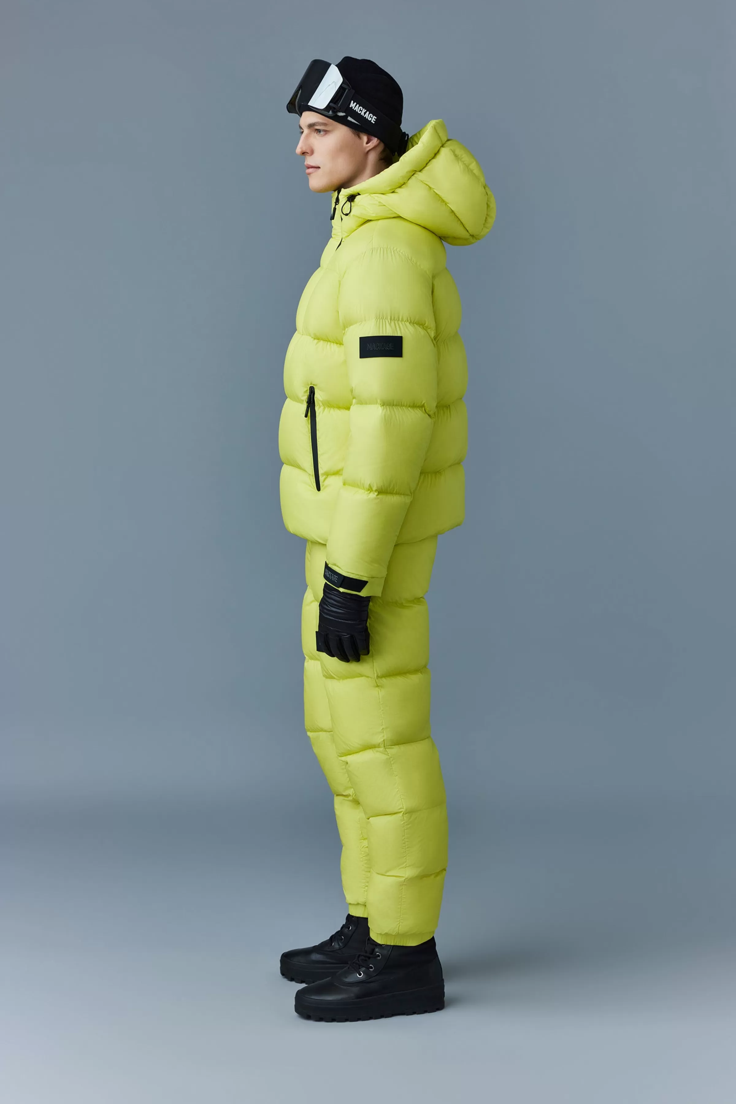 Kenji, Down Ski Jacket With Asymmetrical Zip Closure For Men | ® US | Mackage Online