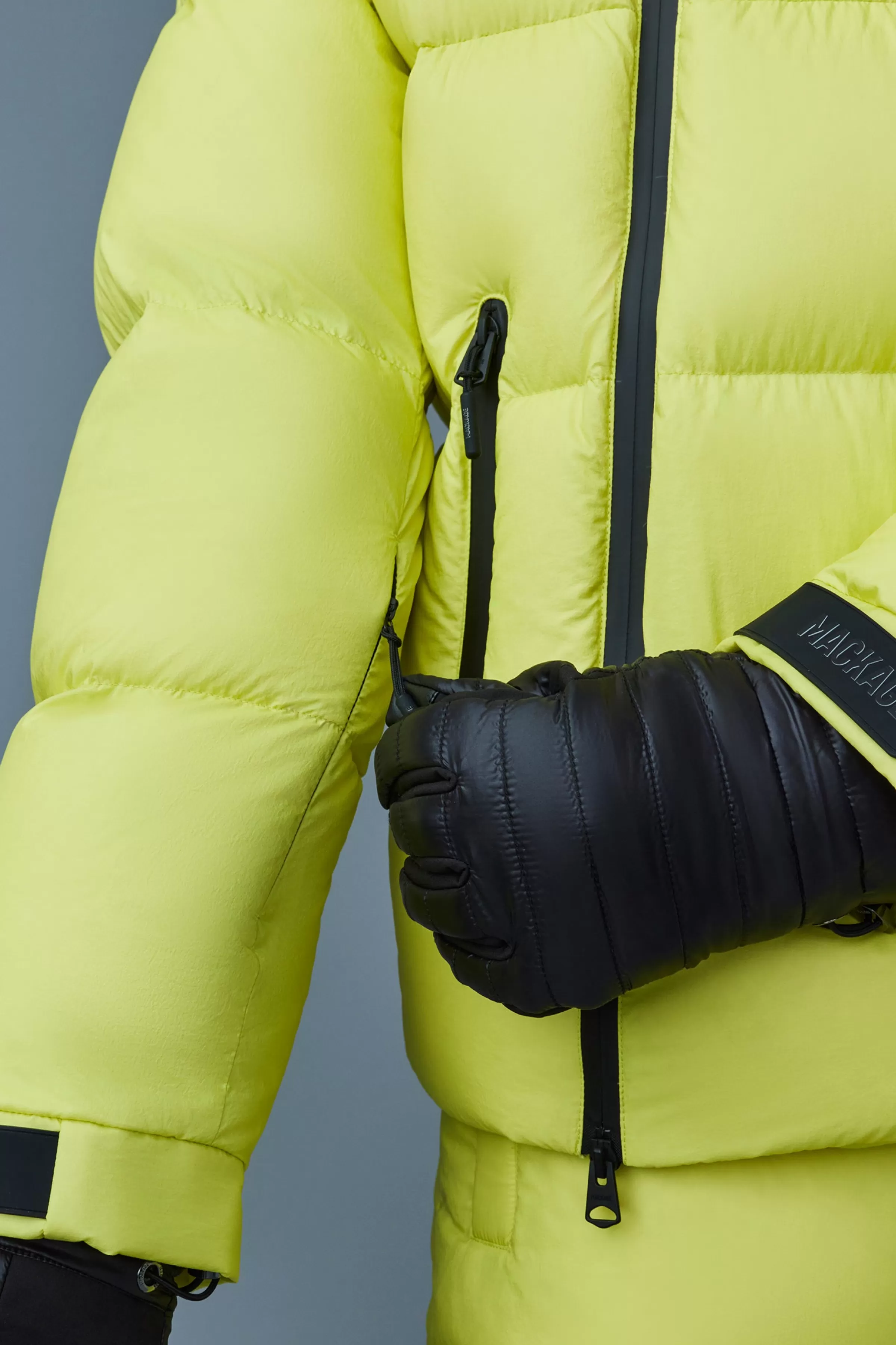 Kenji, Down Ski Jacket With Asymmetrical Zip Closure For Men | ® US | Mackage Online