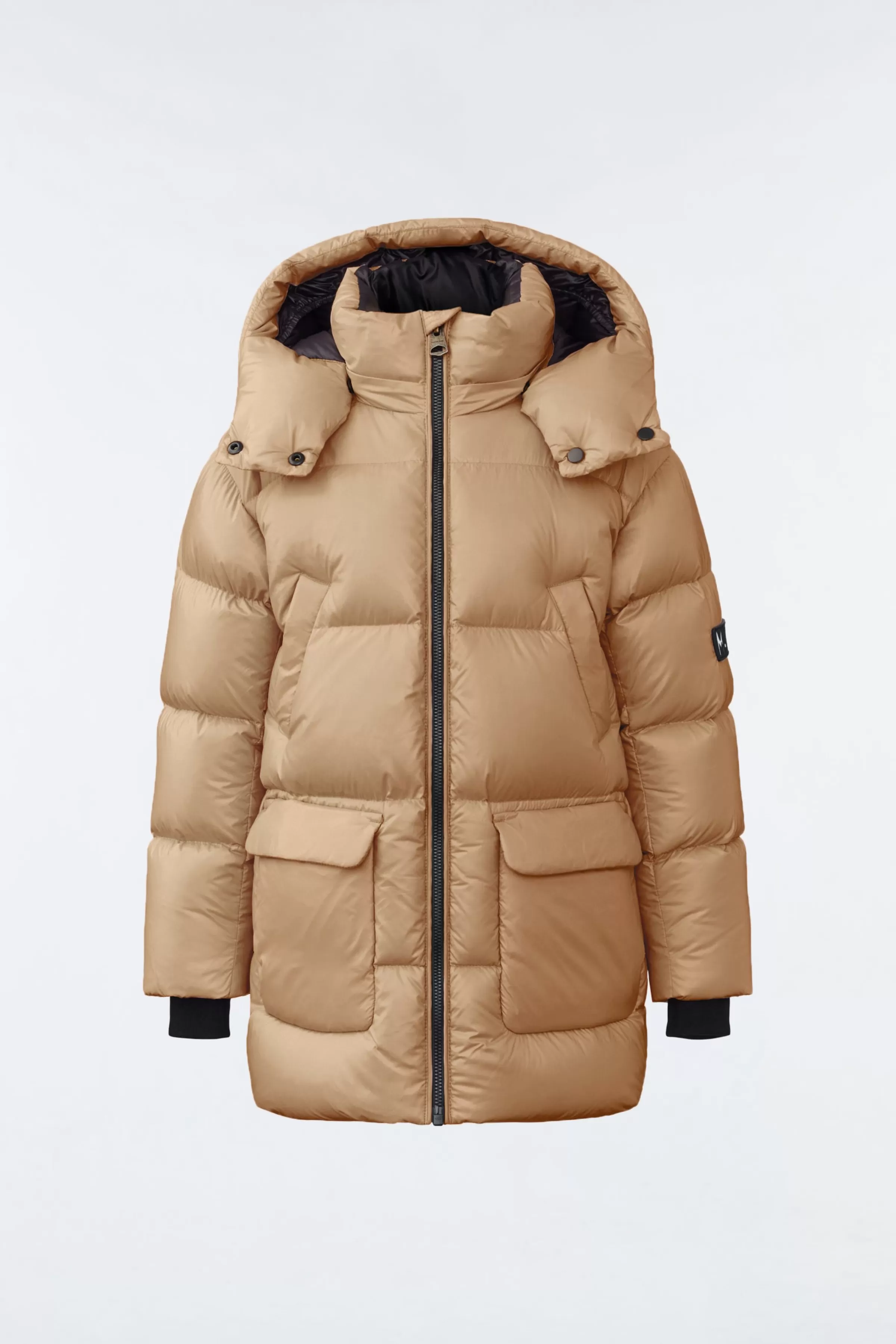 Kennie, Lustrous Light Down Parka With Hood For Kids (8-14 Years) | ® US | Mackage Flash Sale