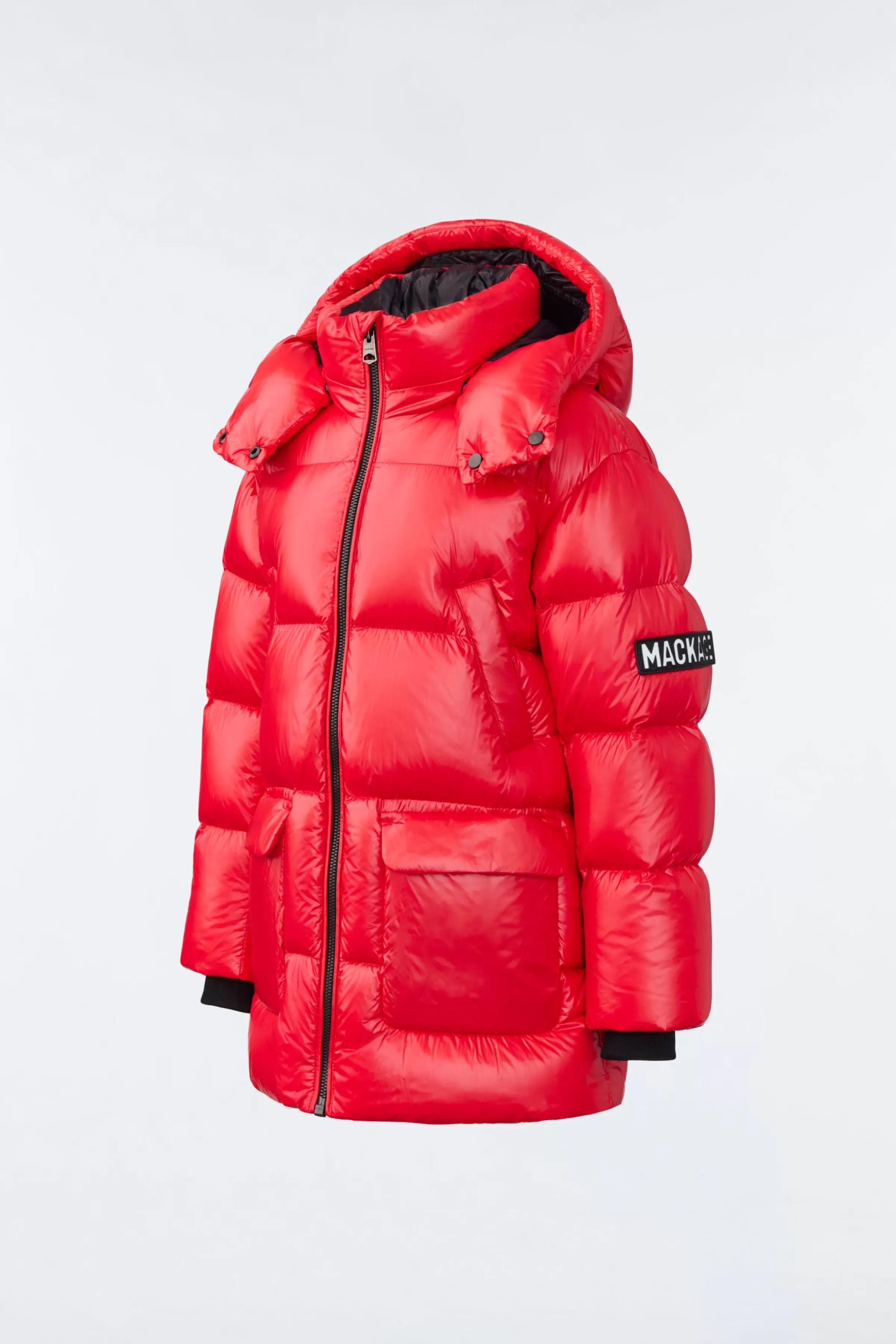 Kennie, Lustrous Light Down Parka With Hood For Kids (8-14 Years) | ® US | Mackage Flash Sale