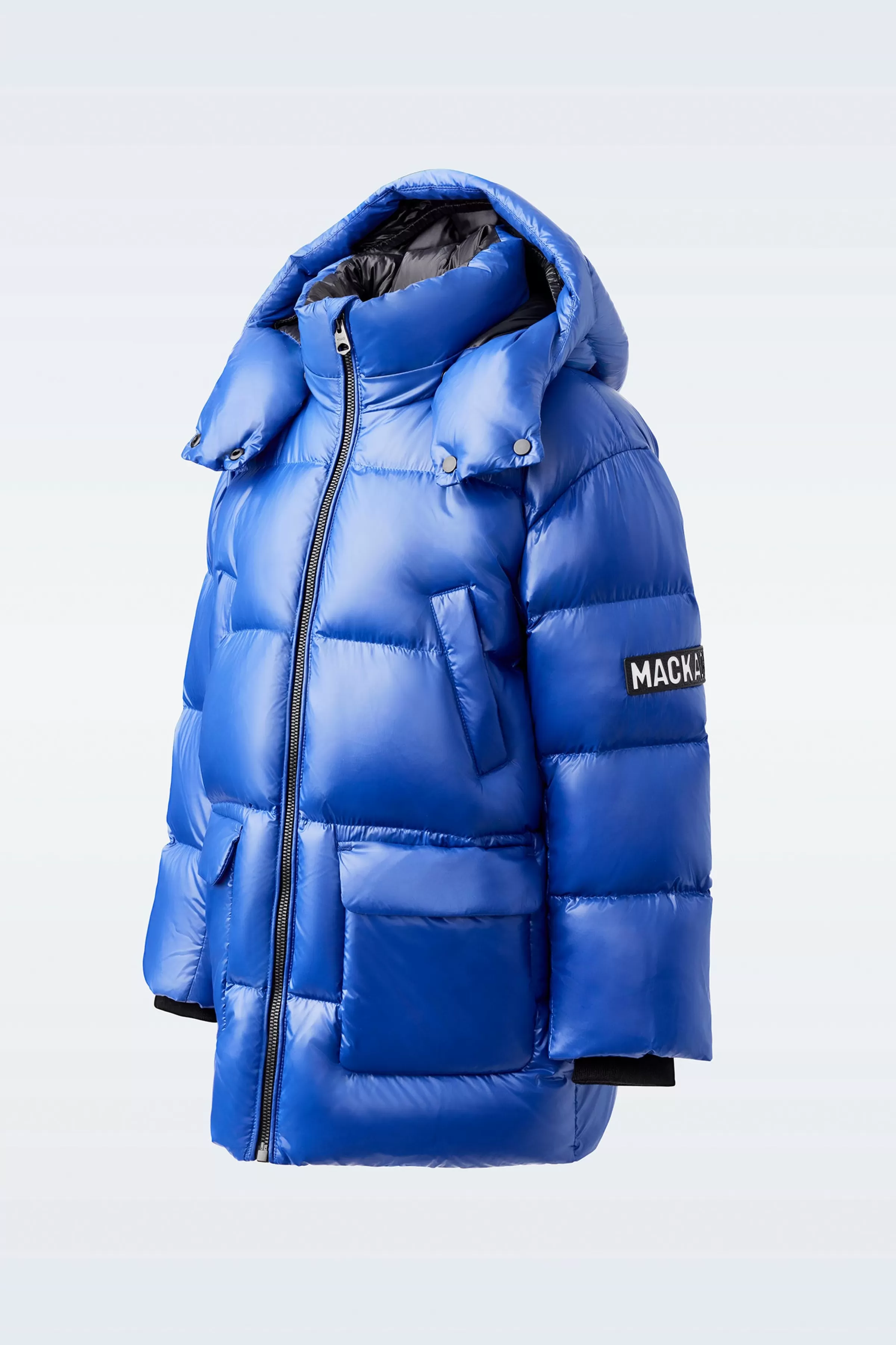 Kennie, Lustrous Light Down Parka With Hood For Kids (8-14 Years) | ® US | Mackage Flash Sale