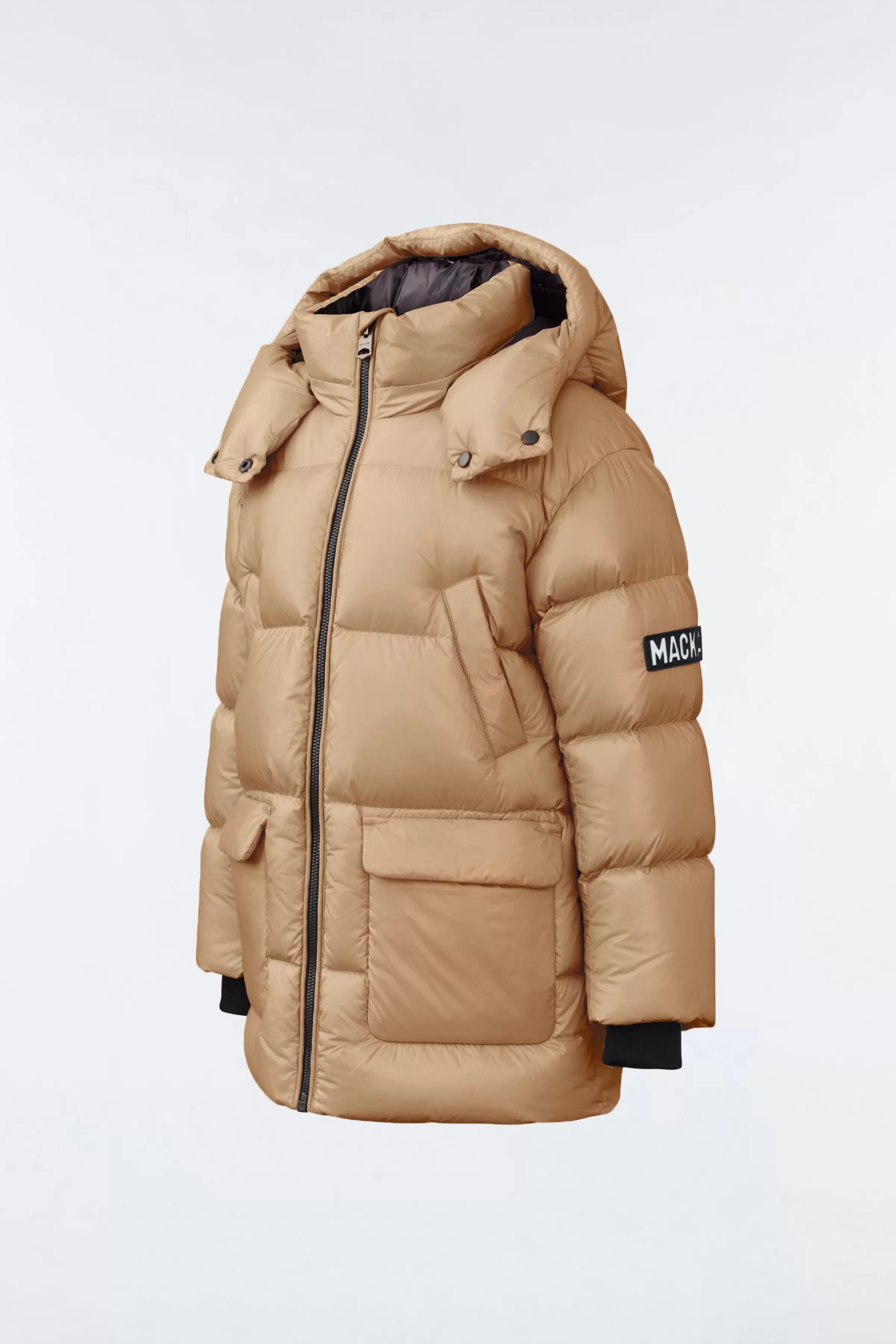 Kennie, Lustrous Light Down Parka With Hood For Kids (8-14 Years) | ® US | Mackage Flash Sale