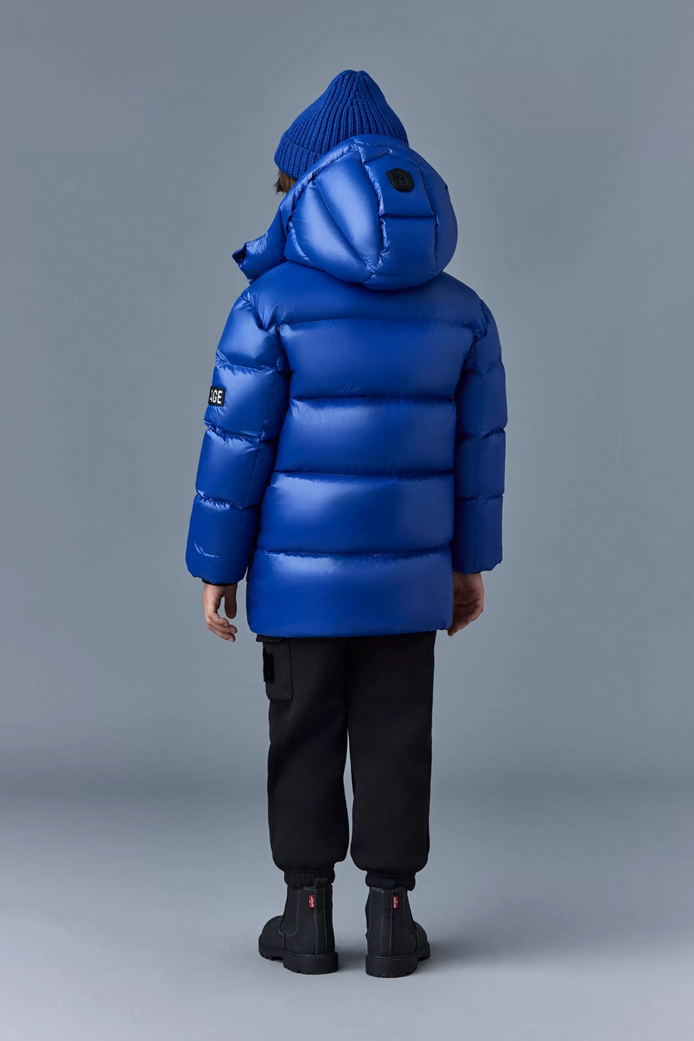 Kennie, Lustrous Light Down Parka With Hood For Kids (8-14 Years) | ® US | Mackage Flash Sale