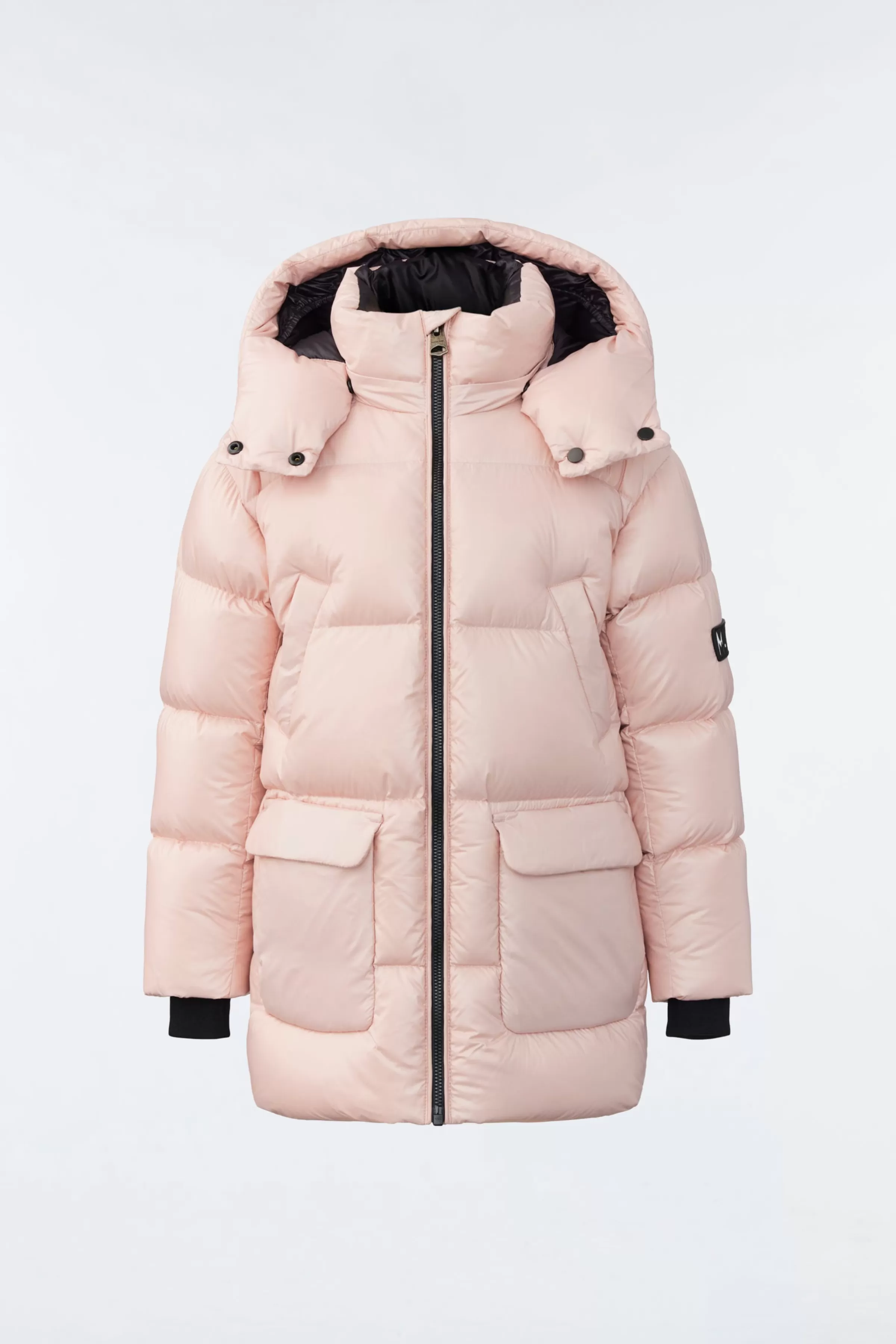 Kennie, Lustrous Light Down Parka With Hood For Kids (8-14 Years) | ® US | Mackage Outlet