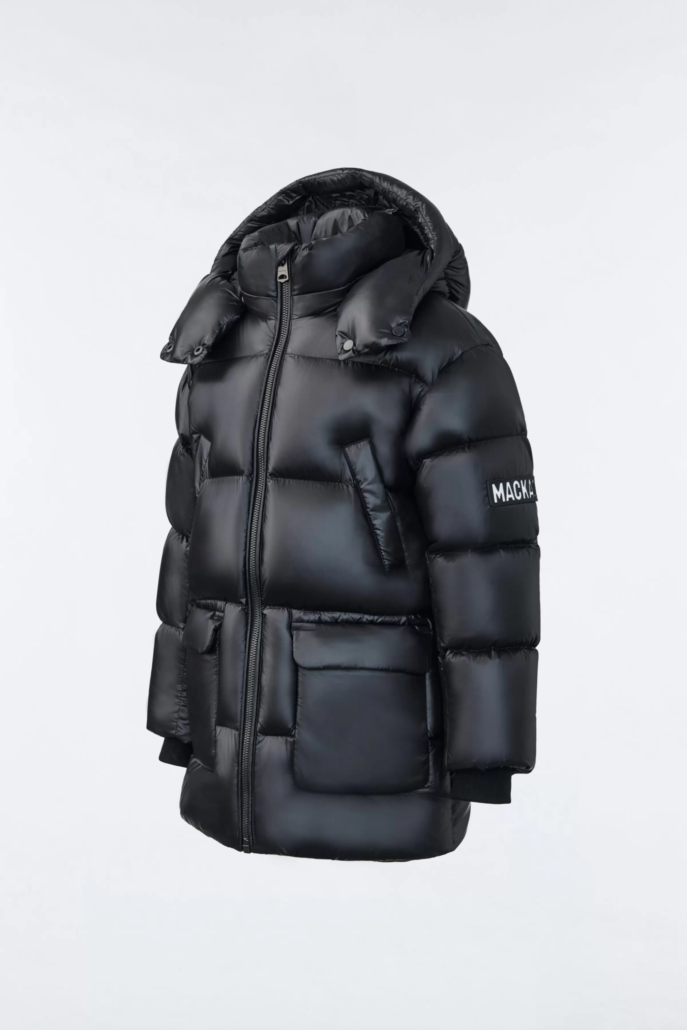 Kennie, Lustrous Light Down Parka With Hood For Kids (8-14 Years) | ® US | Mackage Outlet