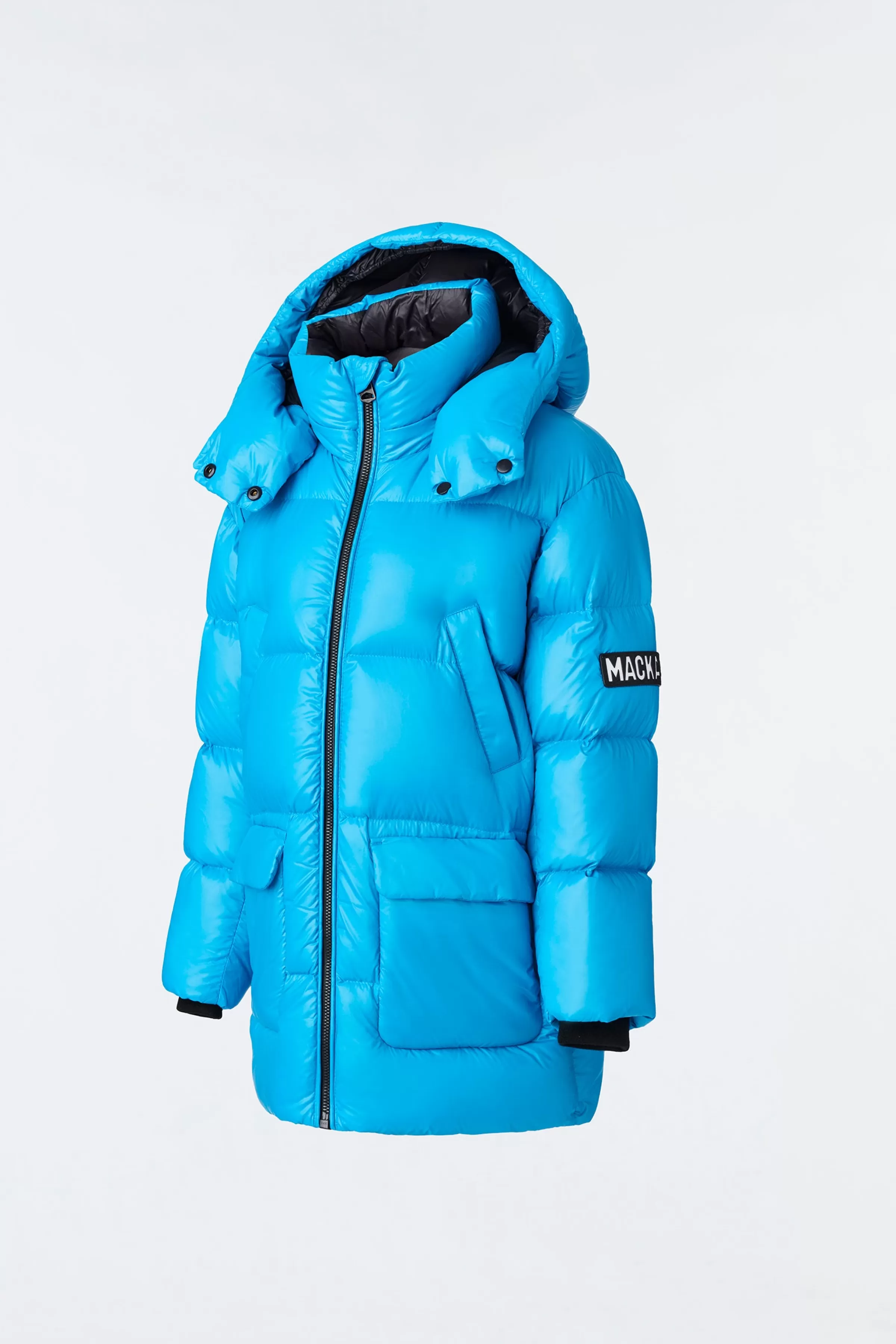 Kennie, Lustrous Light Down Parka With Hood For Kids (8-14 Years) | ® US | Mackage Outlet