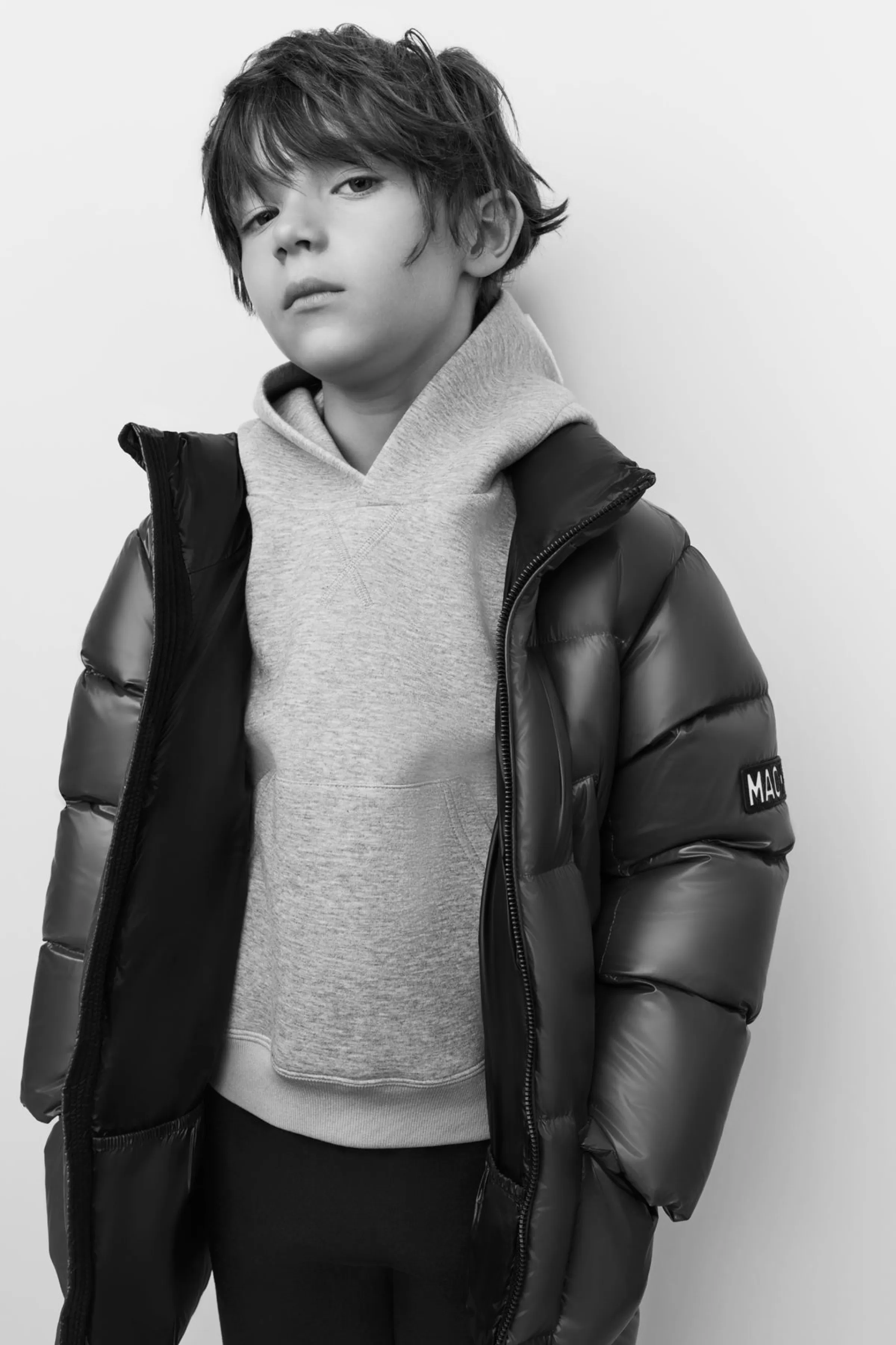 Kennie, Lustrous Light Down Parka With Hood For Kids (8-14 Years) | ® US | Mackage Outlet