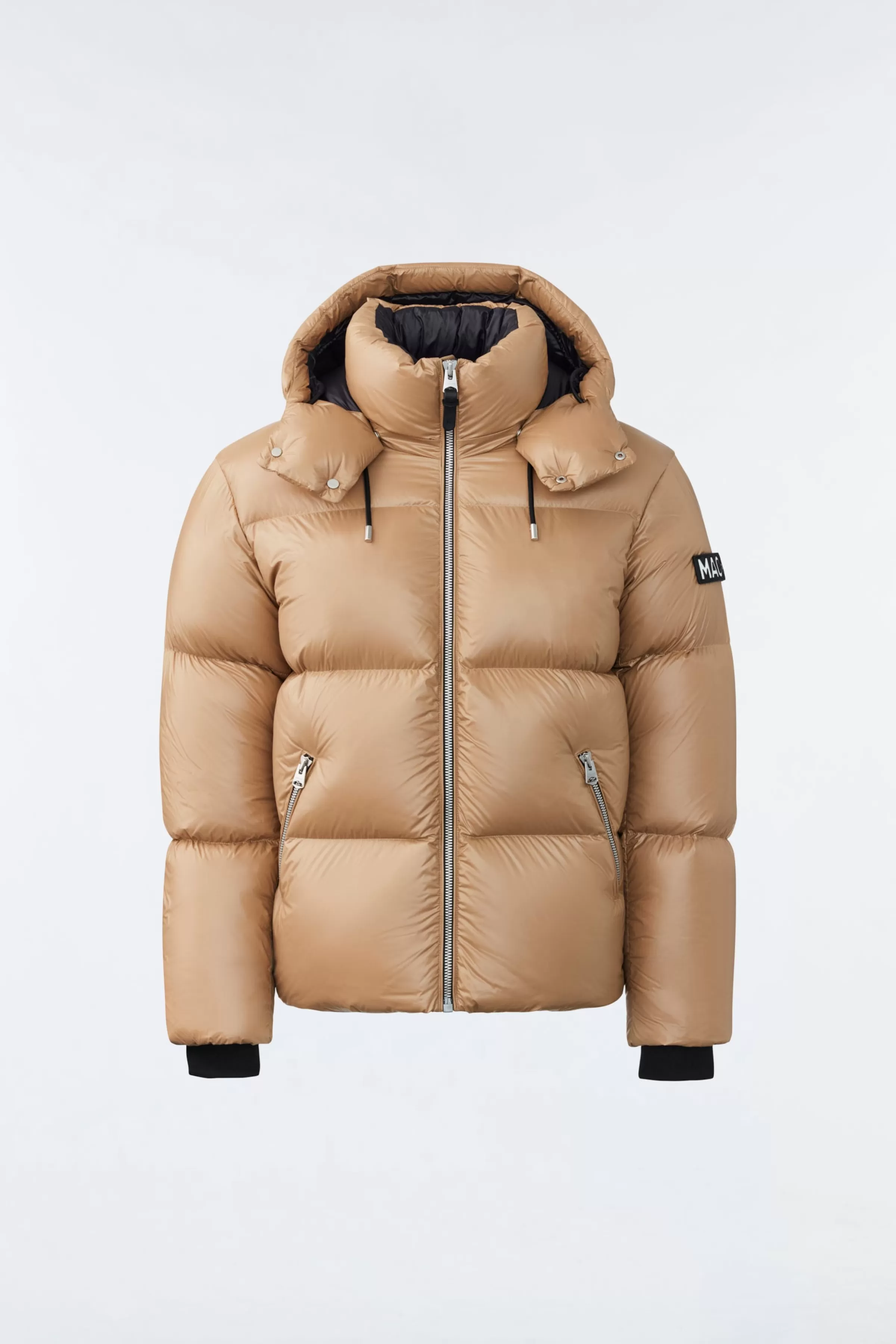 Kent, Lustrous Light Down Jacket With Hood For Men | ® US | Mackage Best