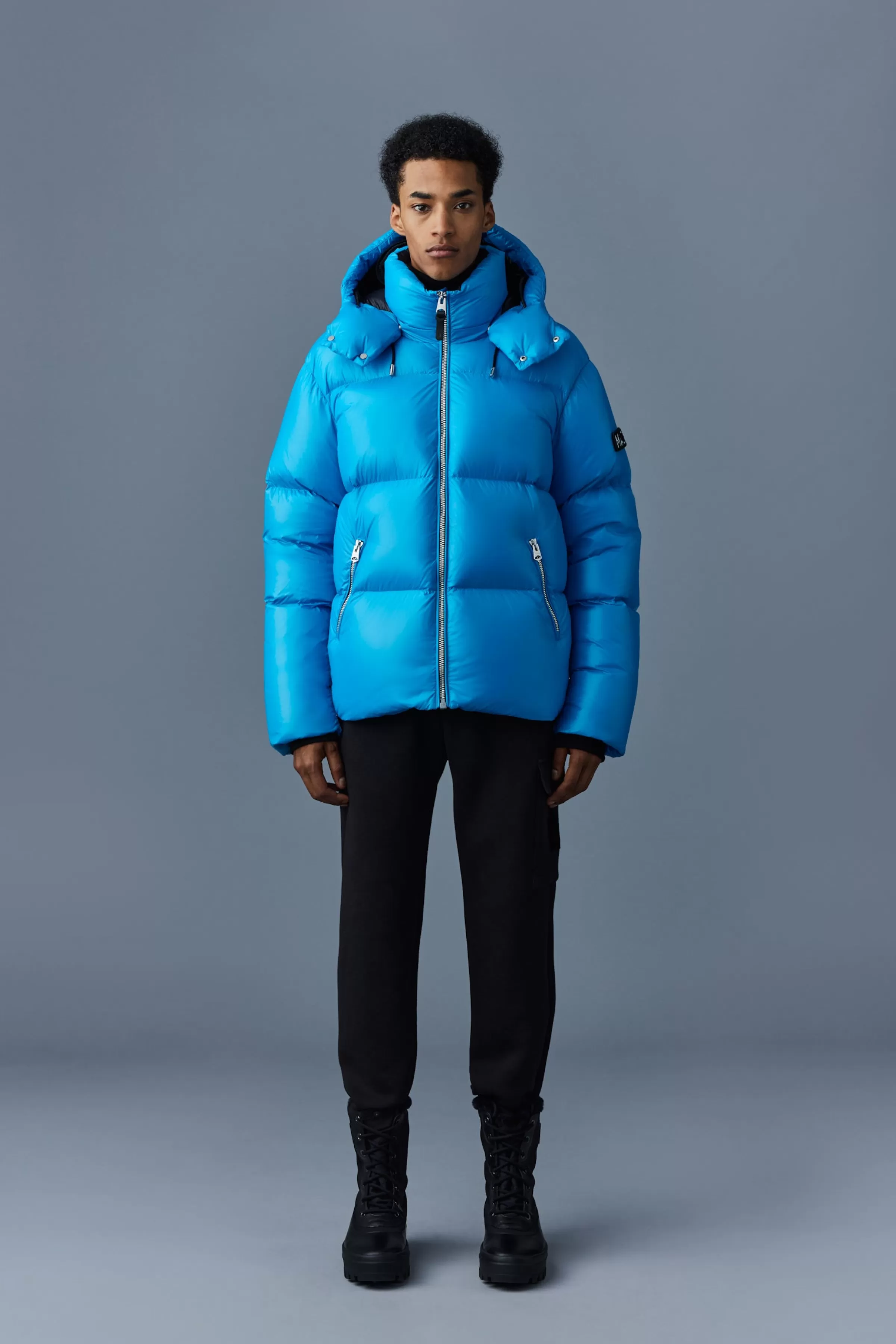 Kent, Lustrous Light Down Jacket With Hood For Men | ® US | Mackage Best