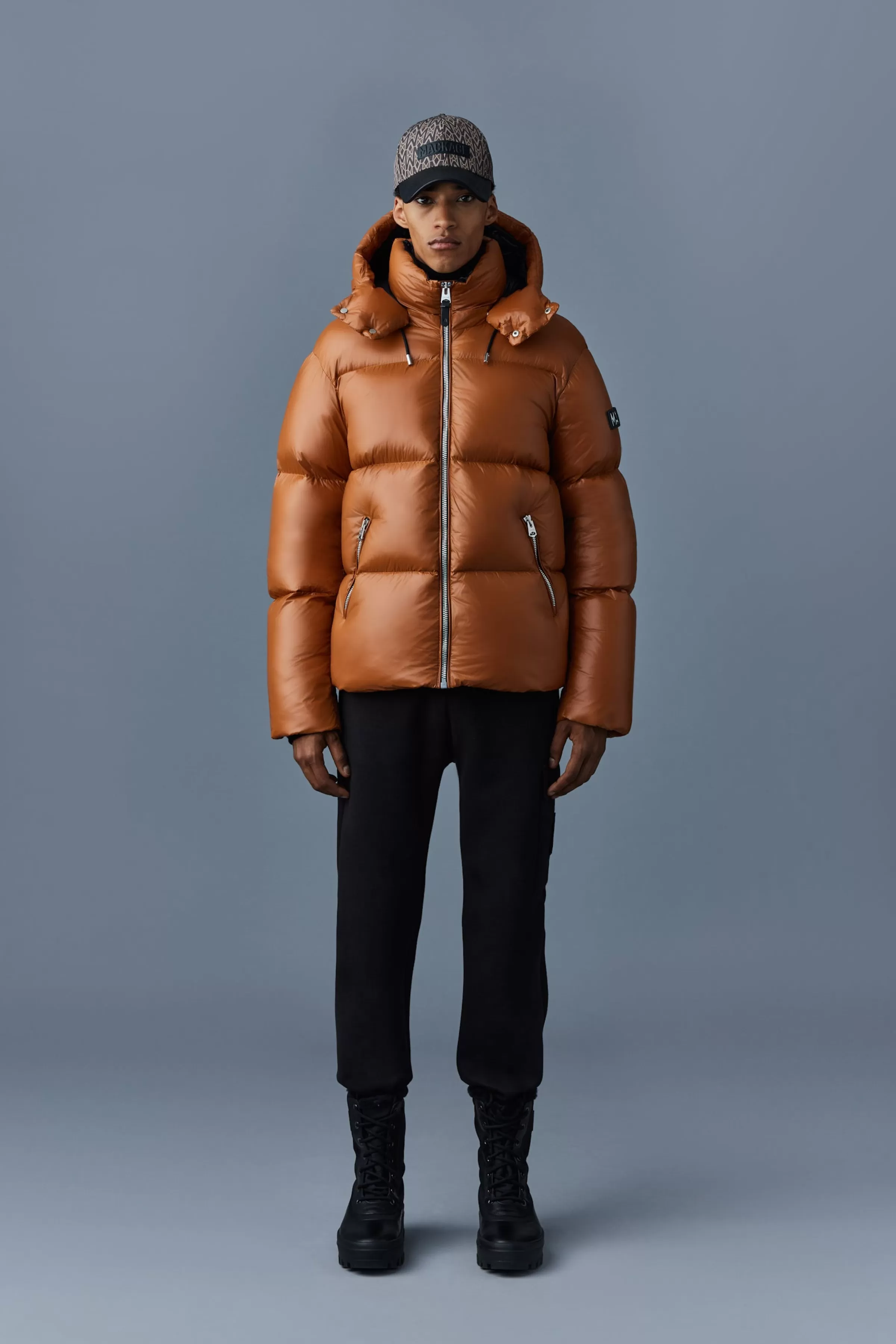 Kent, Lustrous Light Down Jacket With Hood For Men | ® US | Mackage Best