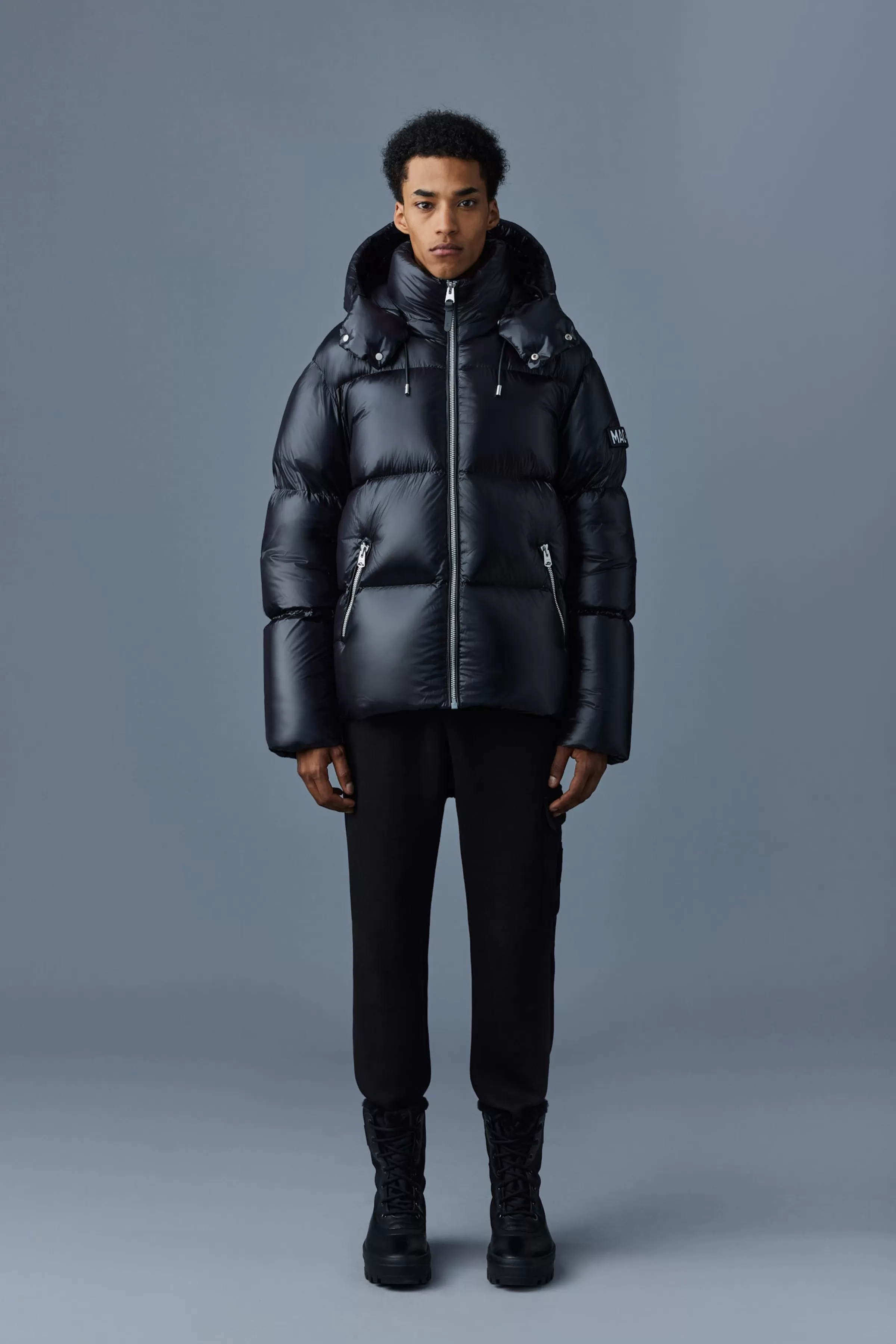 Kent, Lustrous Light Down Jacket With Hood For Men | ® US | Mackage Best