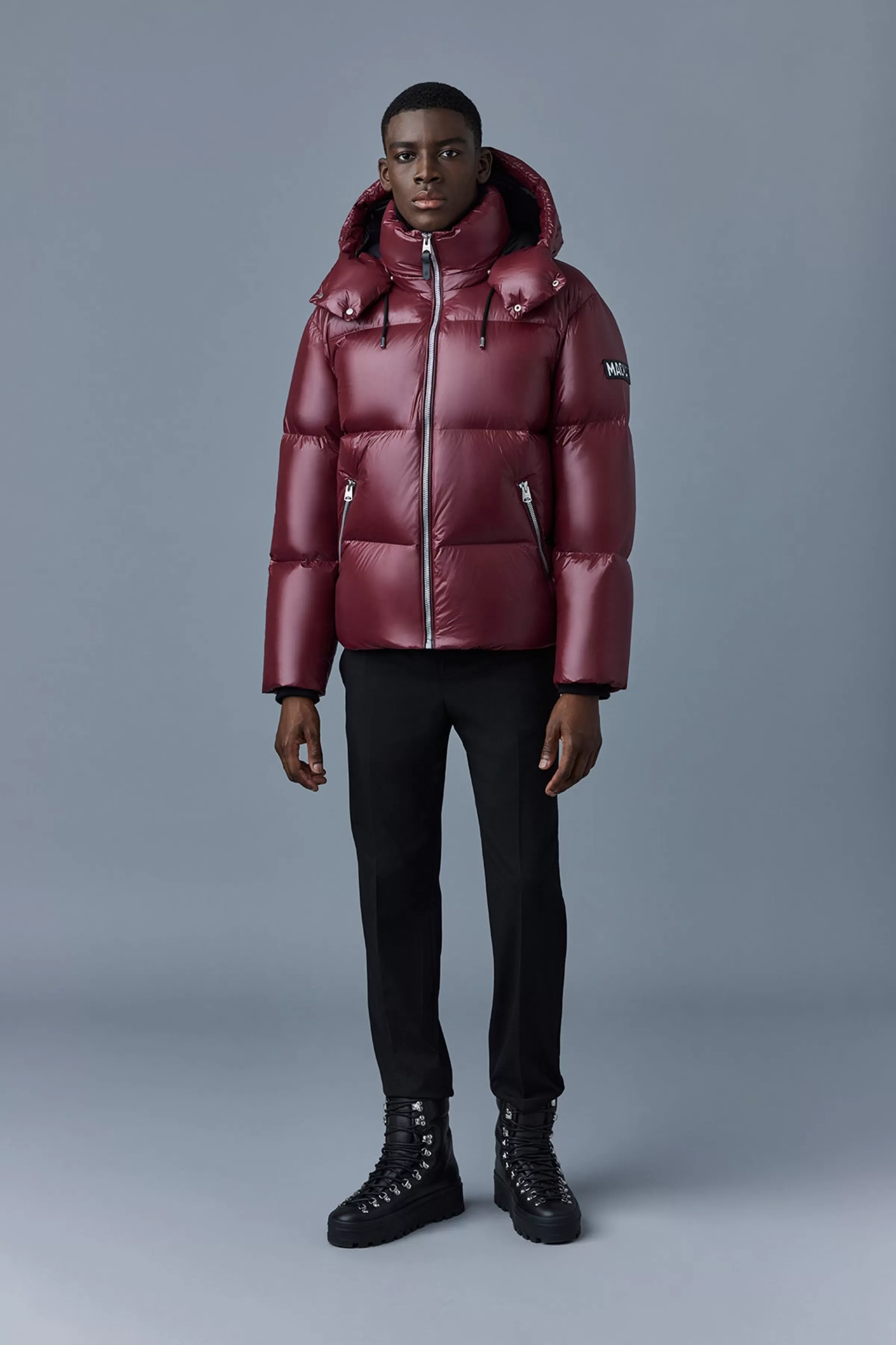 Kent, Lustrous Light Down Jacket With Hood For Men | ® US | Mackage Best