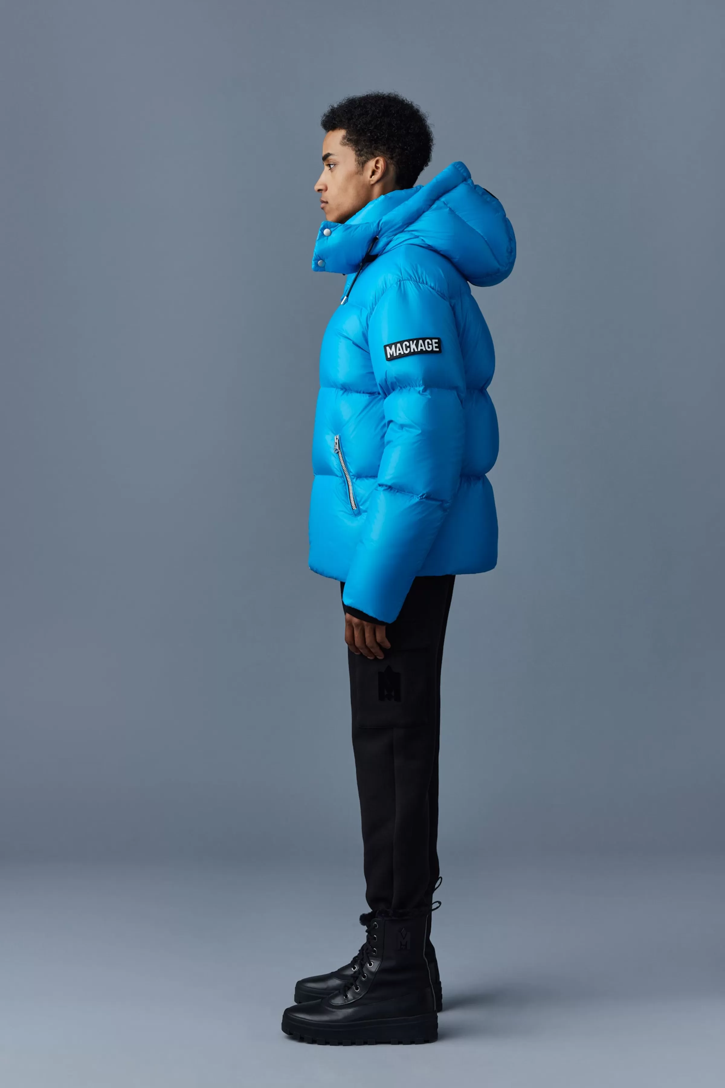 Kent, Lustrous Light Down Jacket With Hood For Men | ® US | Mackage Best