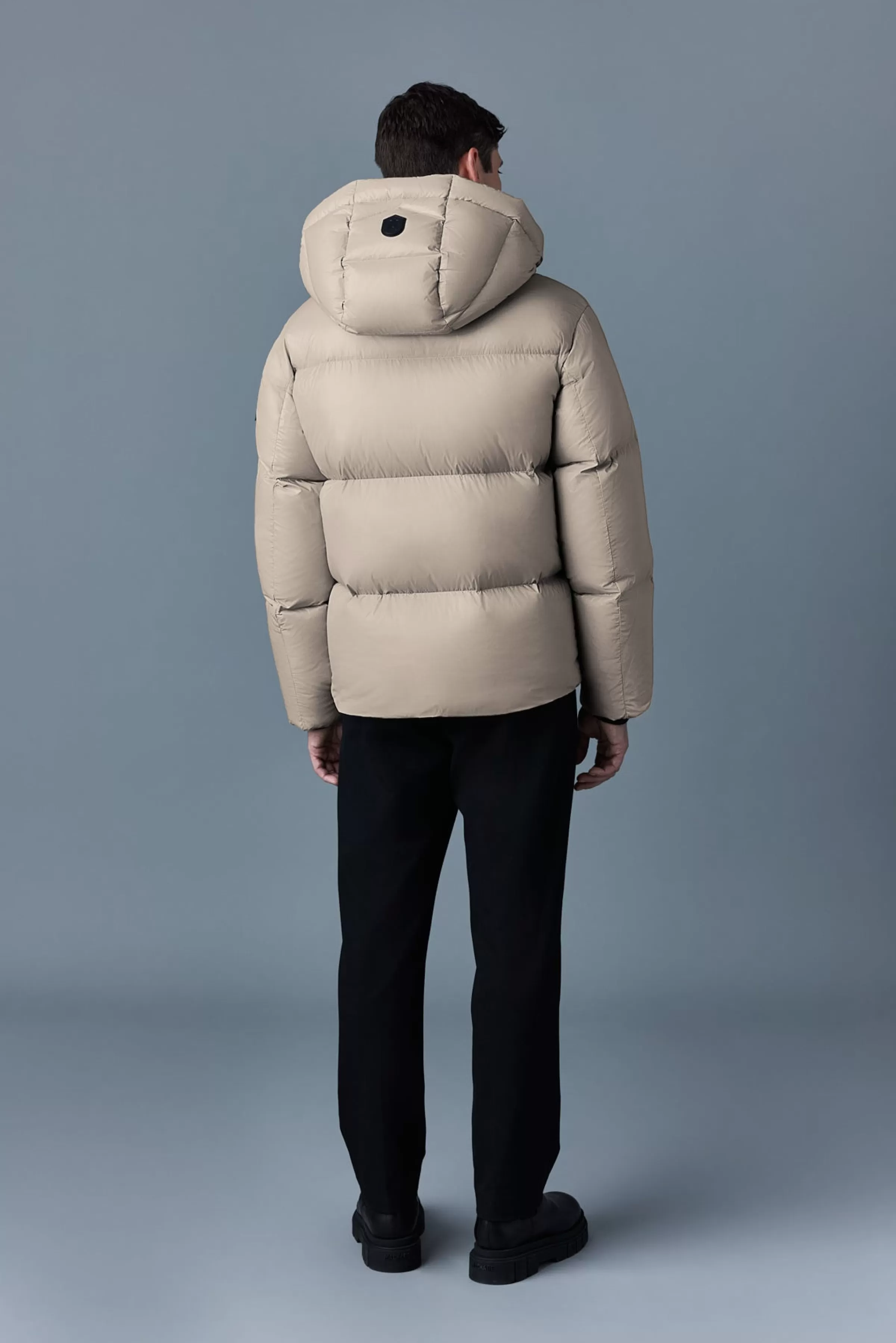 Kent, Lustrous Light Down Jacket With Hood For Men | ® US | Mackage Best