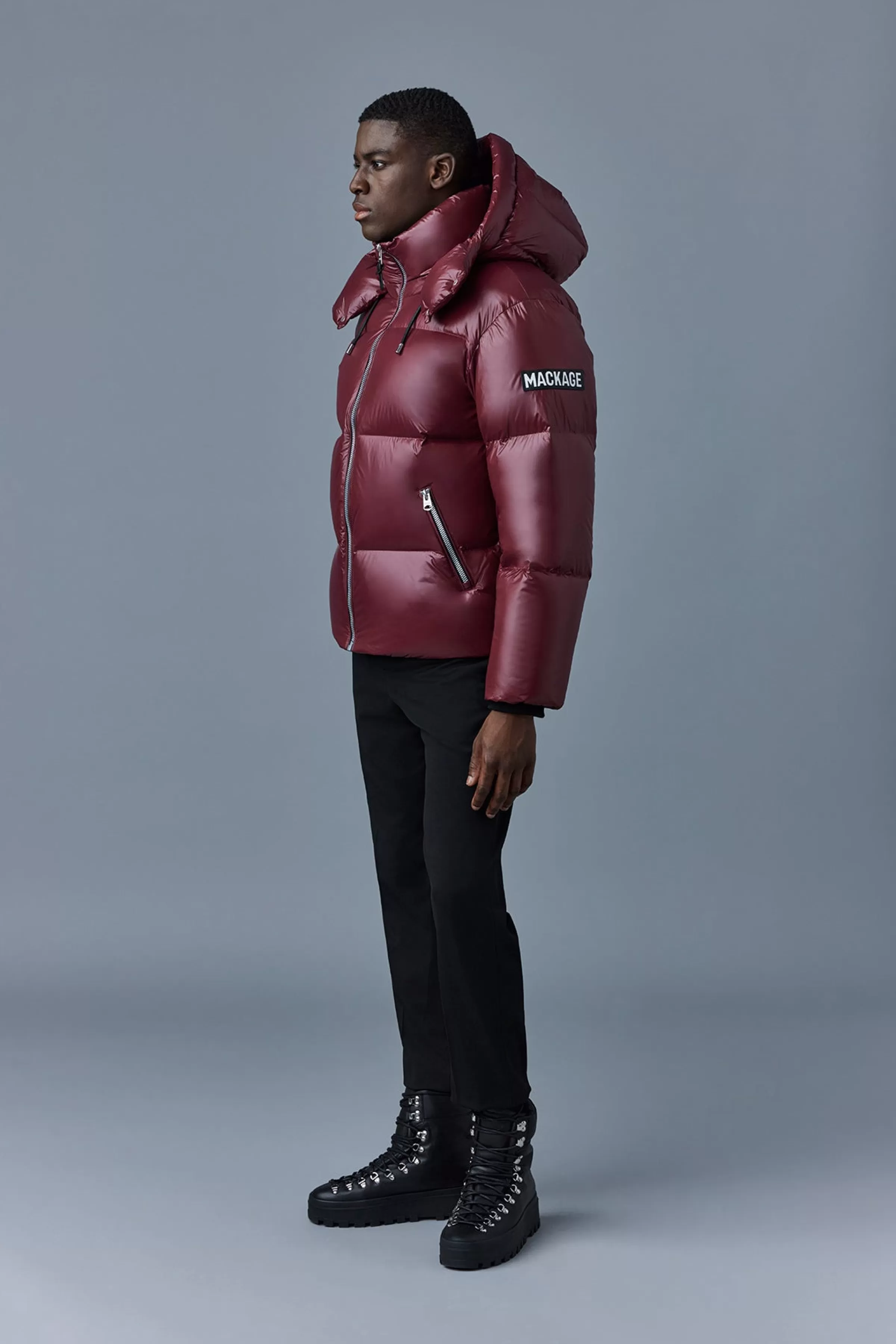 Kent, Lustrous Light Down Jacket With Hood For Men | ® US | Mackage Best