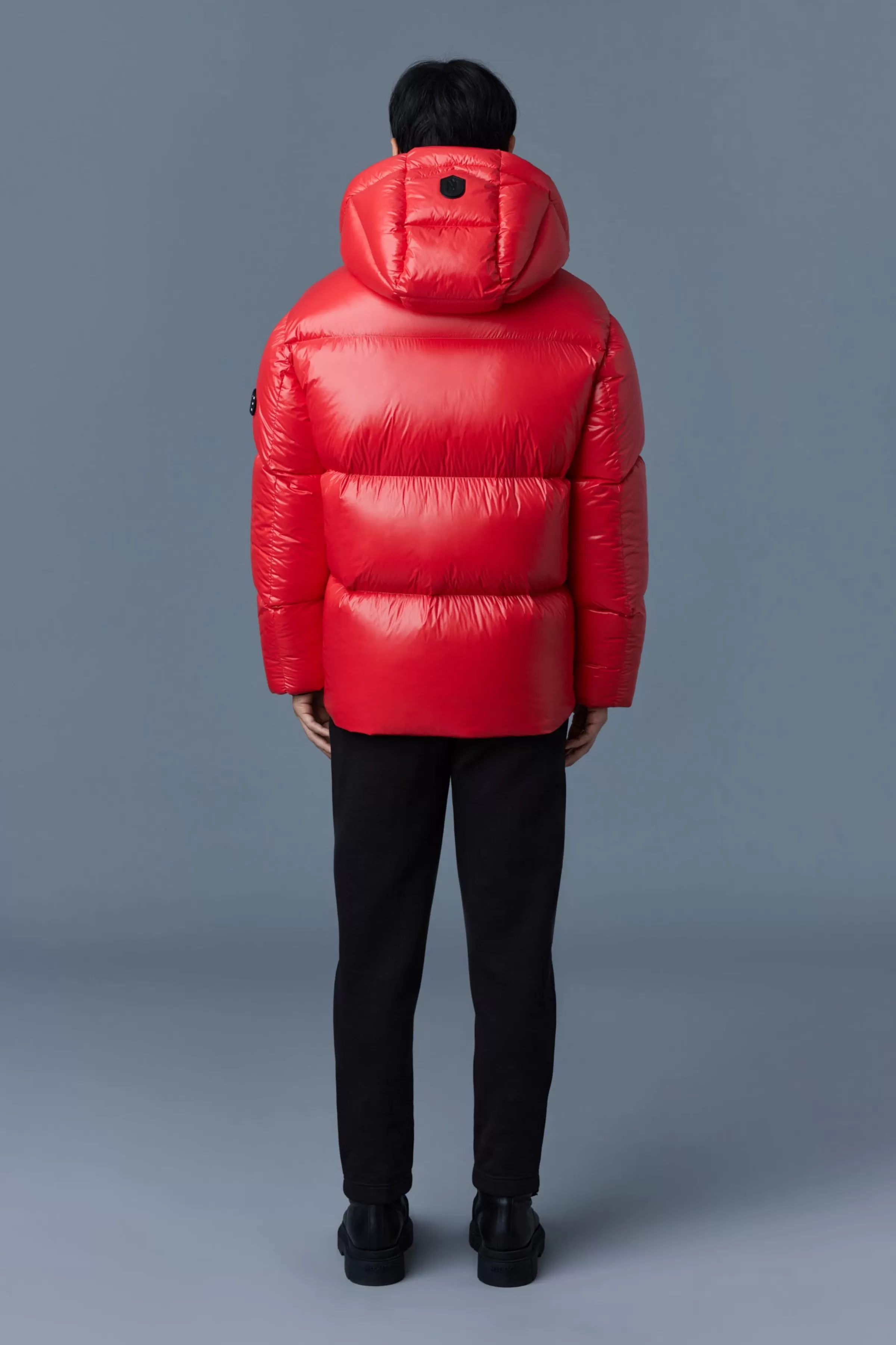 Kent, Lustrous Light Down Jacket With Hood For Men | ® US | Mackage Best
