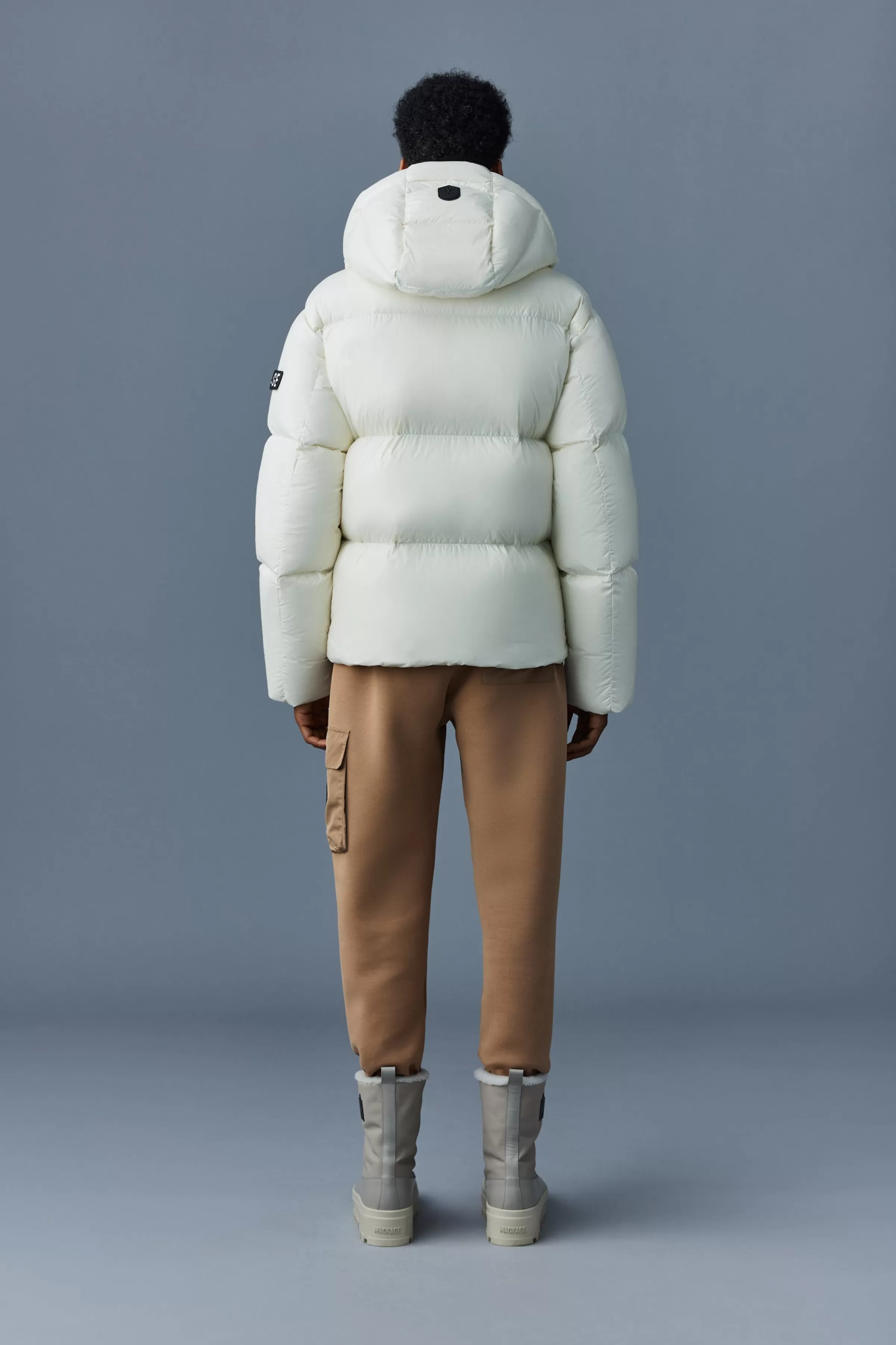 Kent, Lustrous Light Down Jacket With Hood For Men | ® US | Mackage Best