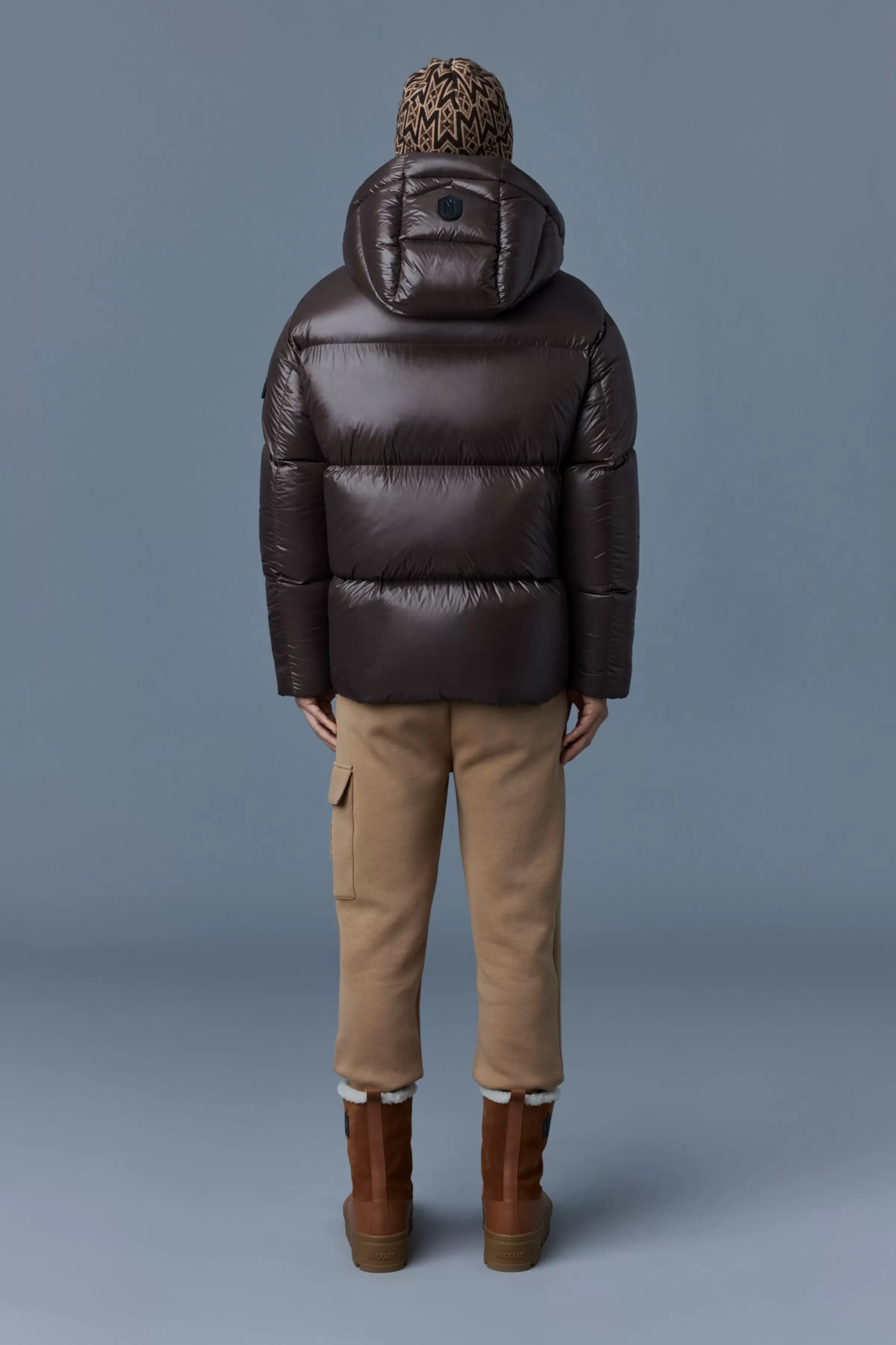 Kent, Lustrous Light Down Jacket With Hood For Men | ® US | Mackage Best