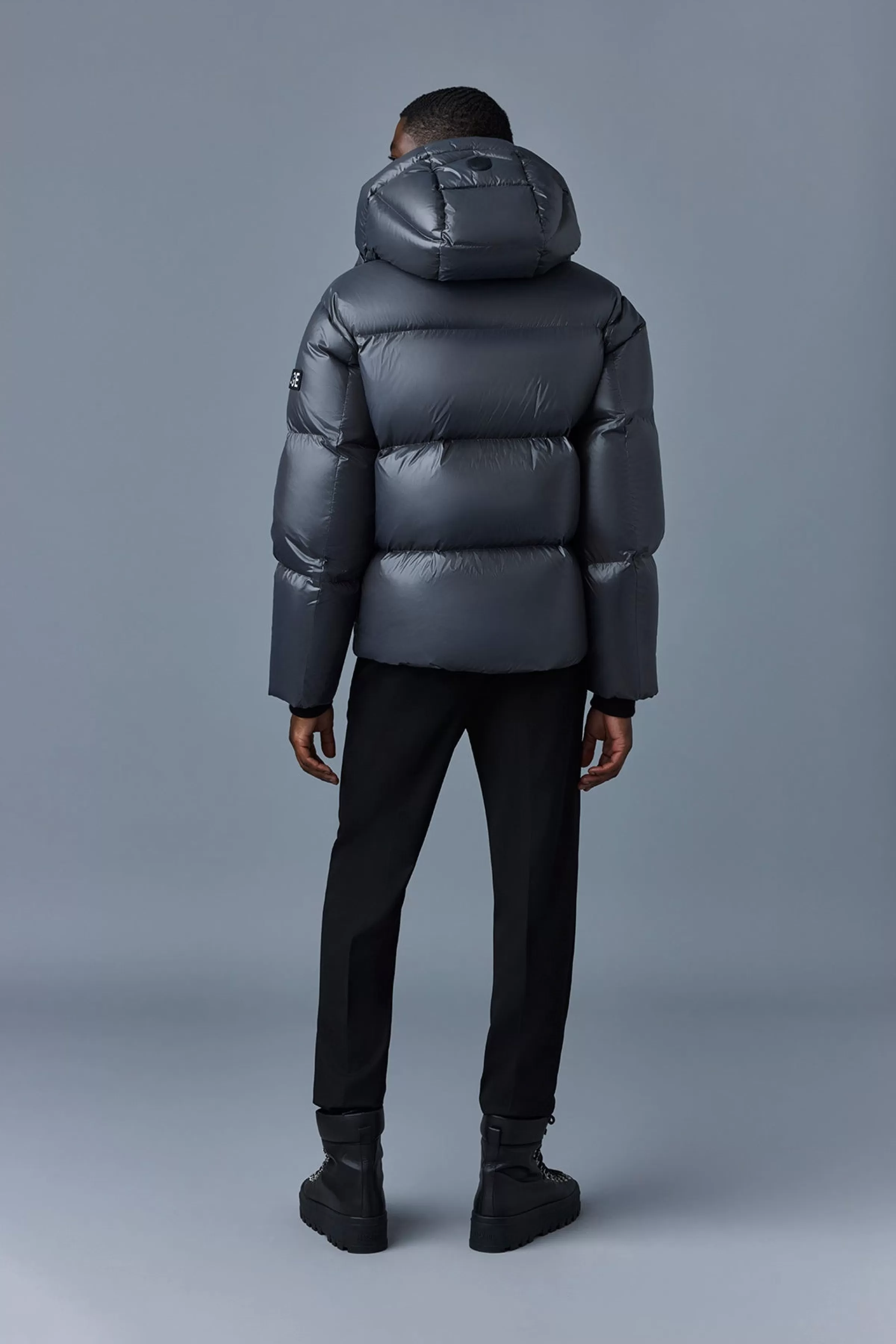 Kent, Lustrous Light Down Jacket With Hood For Men | ® US | Mackage Best