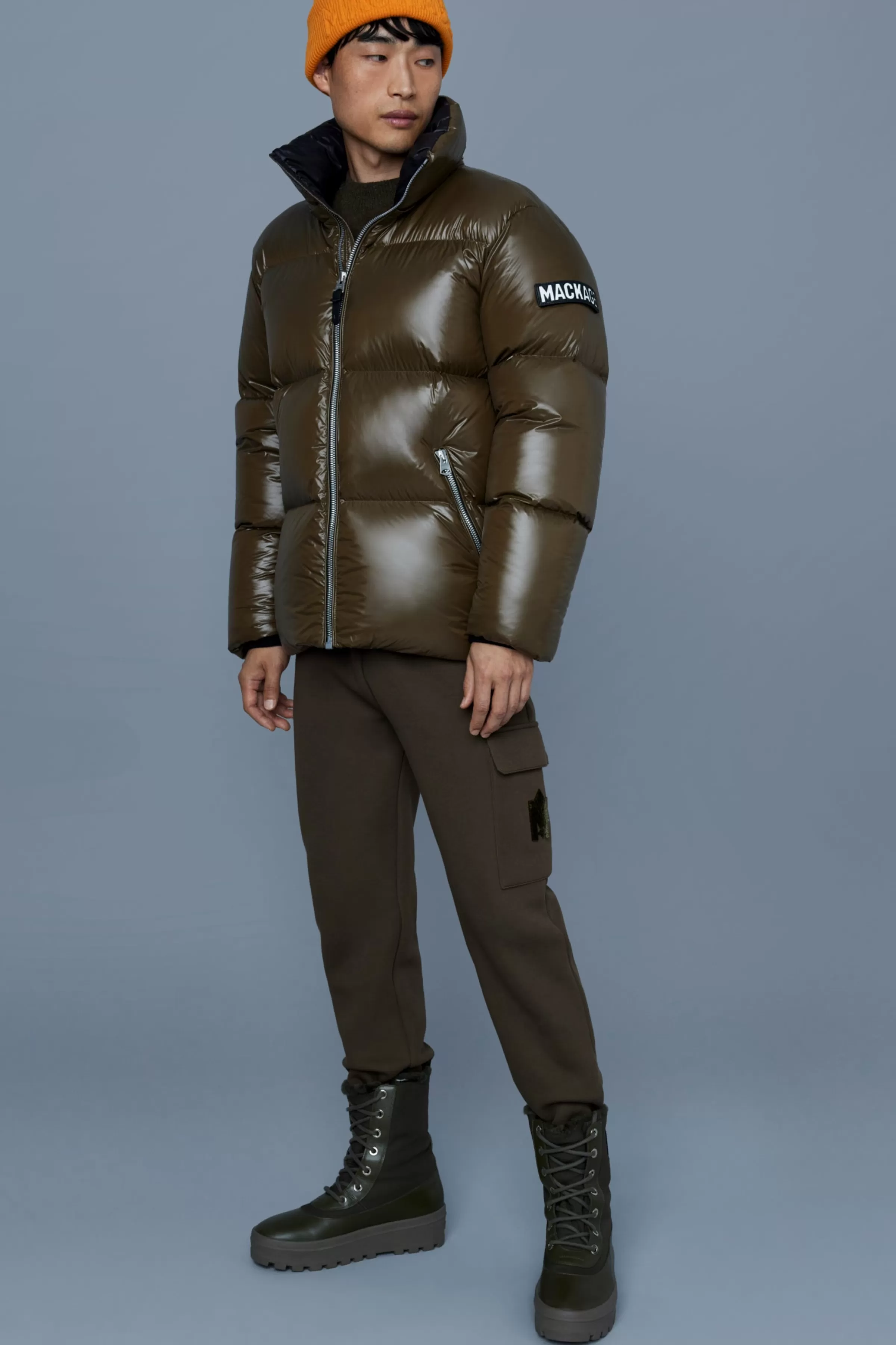 Kent, Lustrous Light Down Jacket With Hood For Men | ® US | Mackage Best