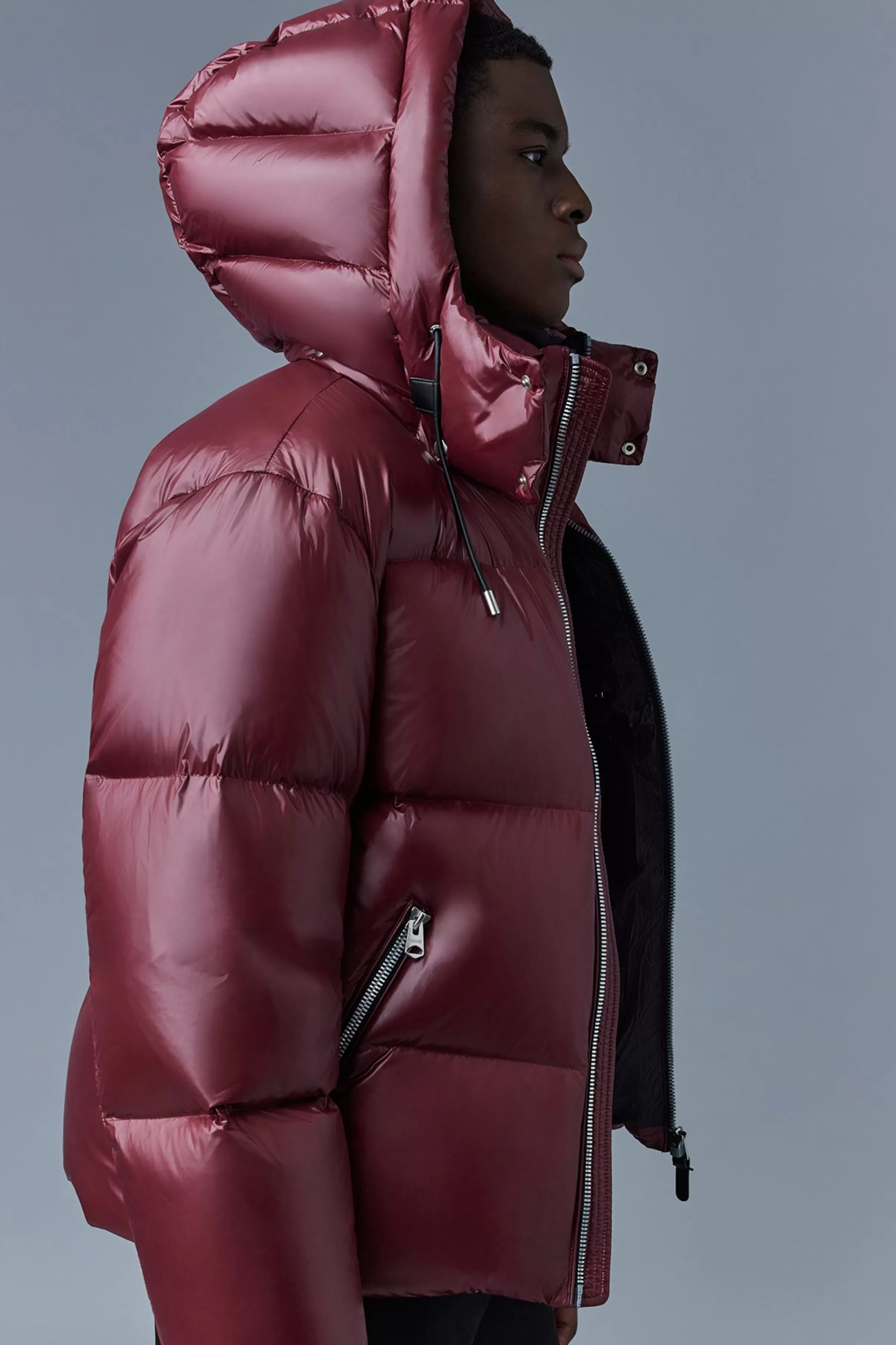 Kent, Lustrous Light Down Jacket With Hood For Men | ® US | Mackage Best