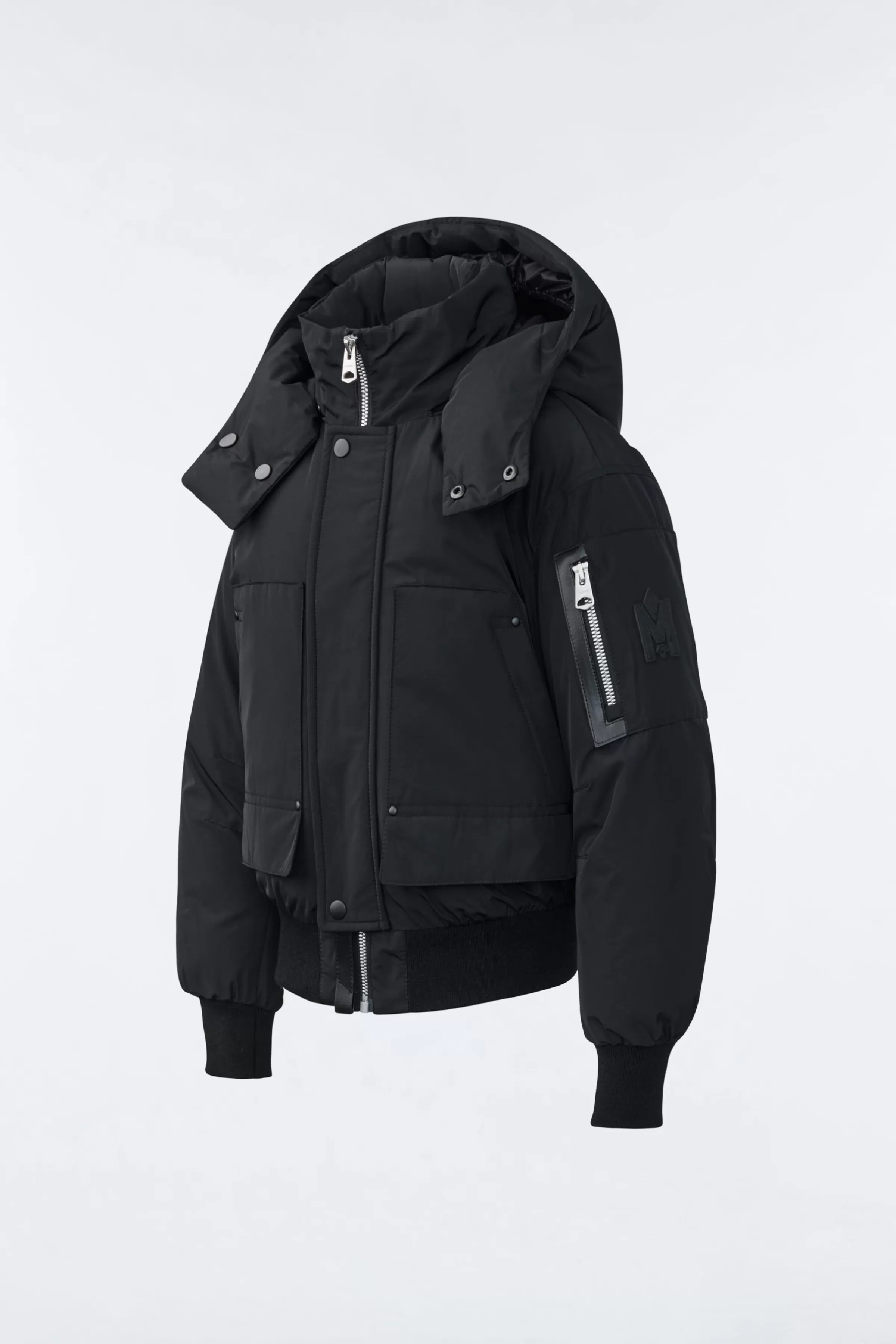 Koda, Down Bomber Jacket With Removable Hood For Kids (8-14 Years) | ® US | Mackage Shop