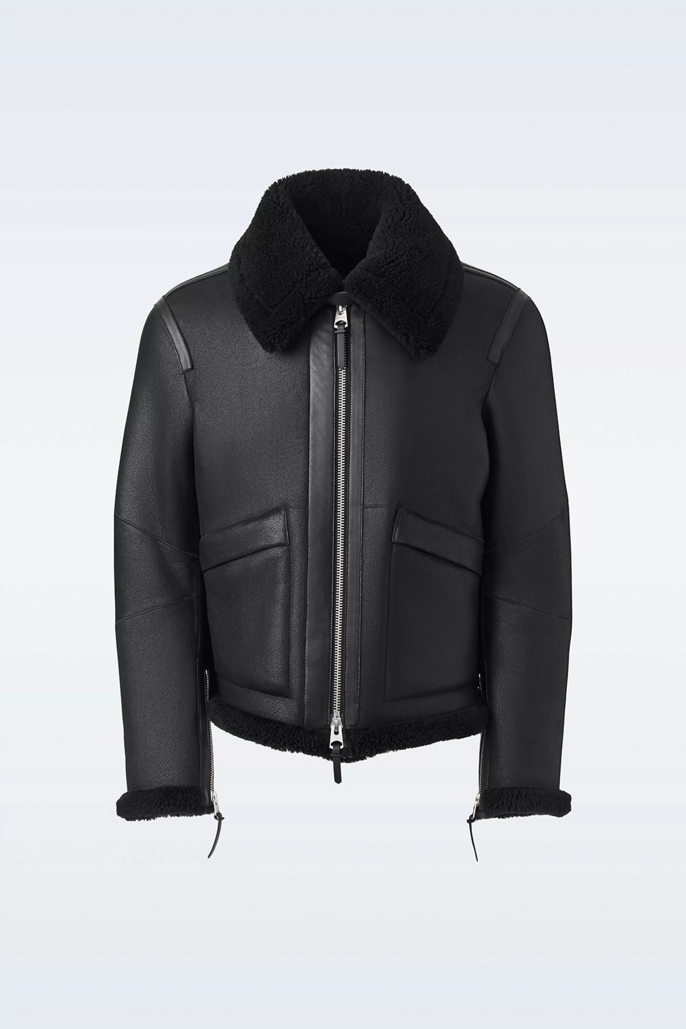 Kristian, Sheepskin Jacket With Spread Collar For Men | ® US | Mackage Best
