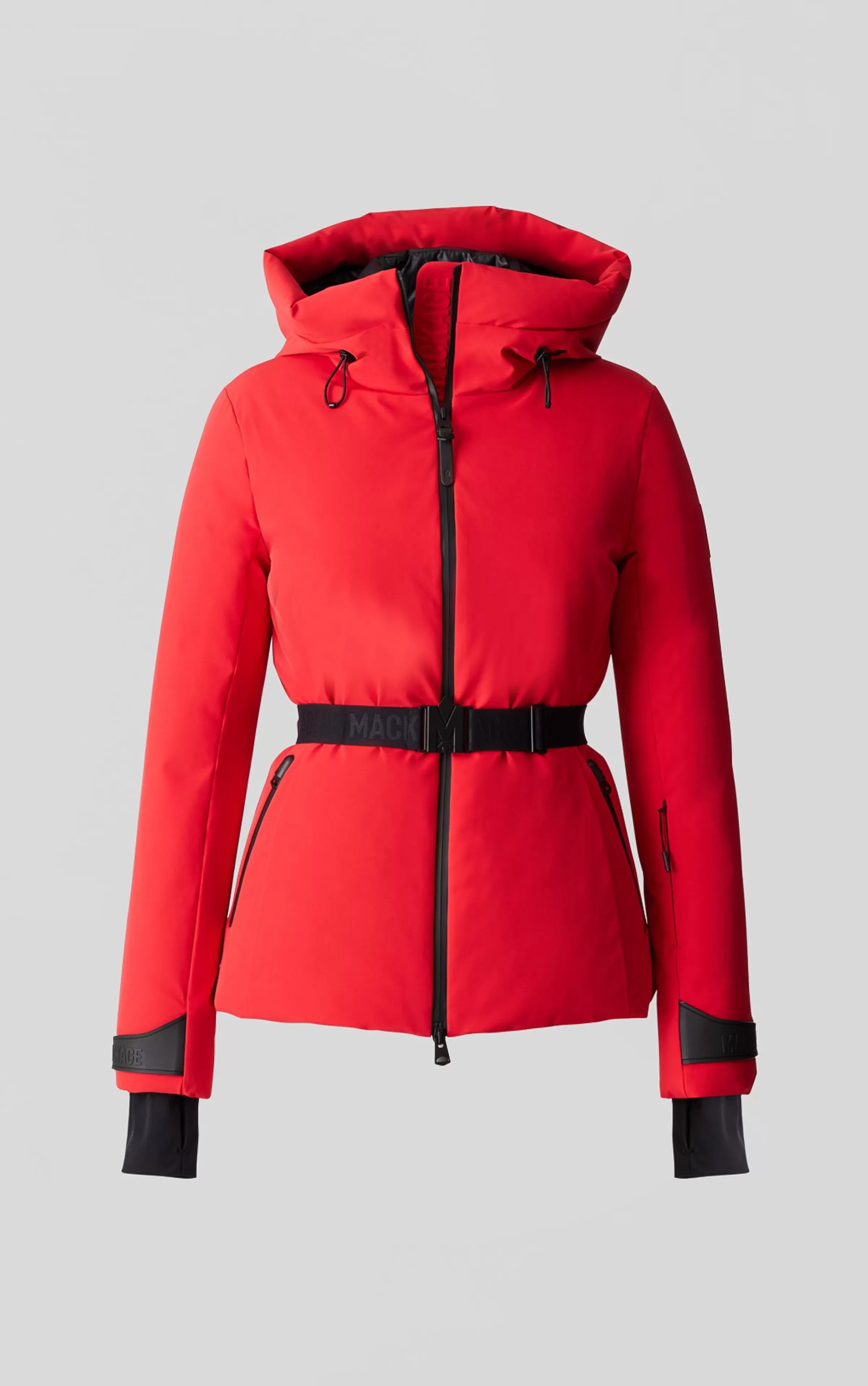 Krystal, Agile-360 Belted Down Ski Jacket With Hood For Ladies | ® US | Mackage Cheap