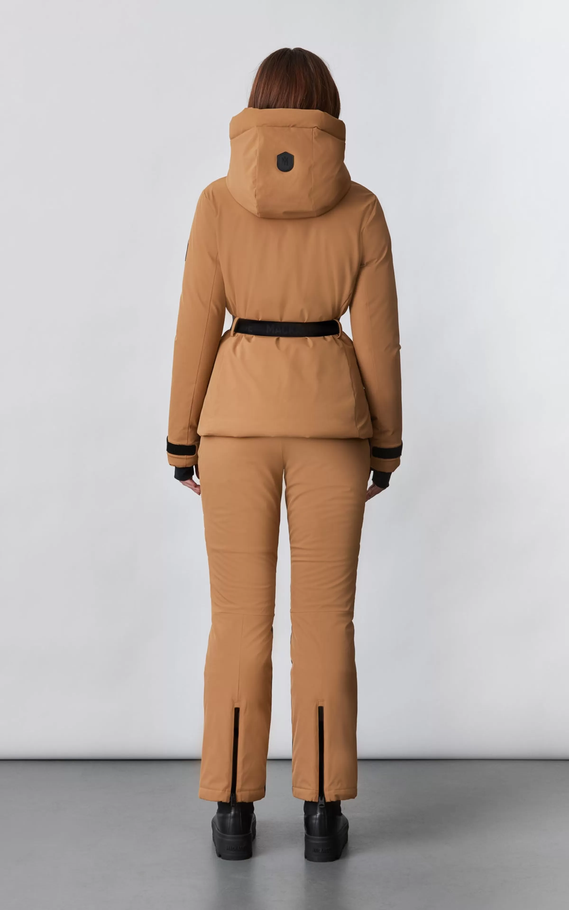 Krystal, Agile-360 Belted Down Ski Jacket With Hood For Ladies | ® US | Mackage Cheap