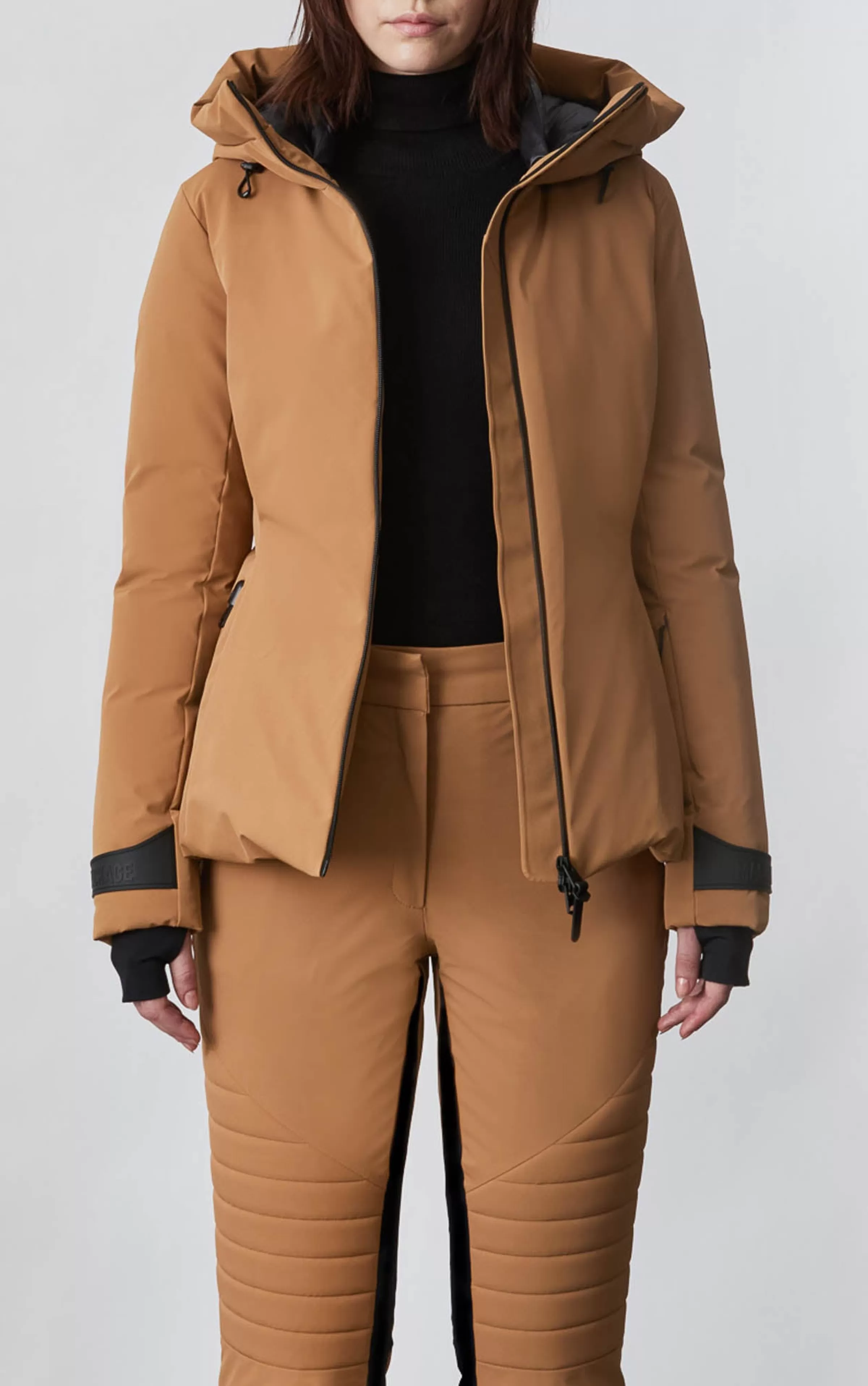 Krystal, Agile-360 Belted Down Ski Jacket With Hood For Ladies | ® US | Mackage Cheap