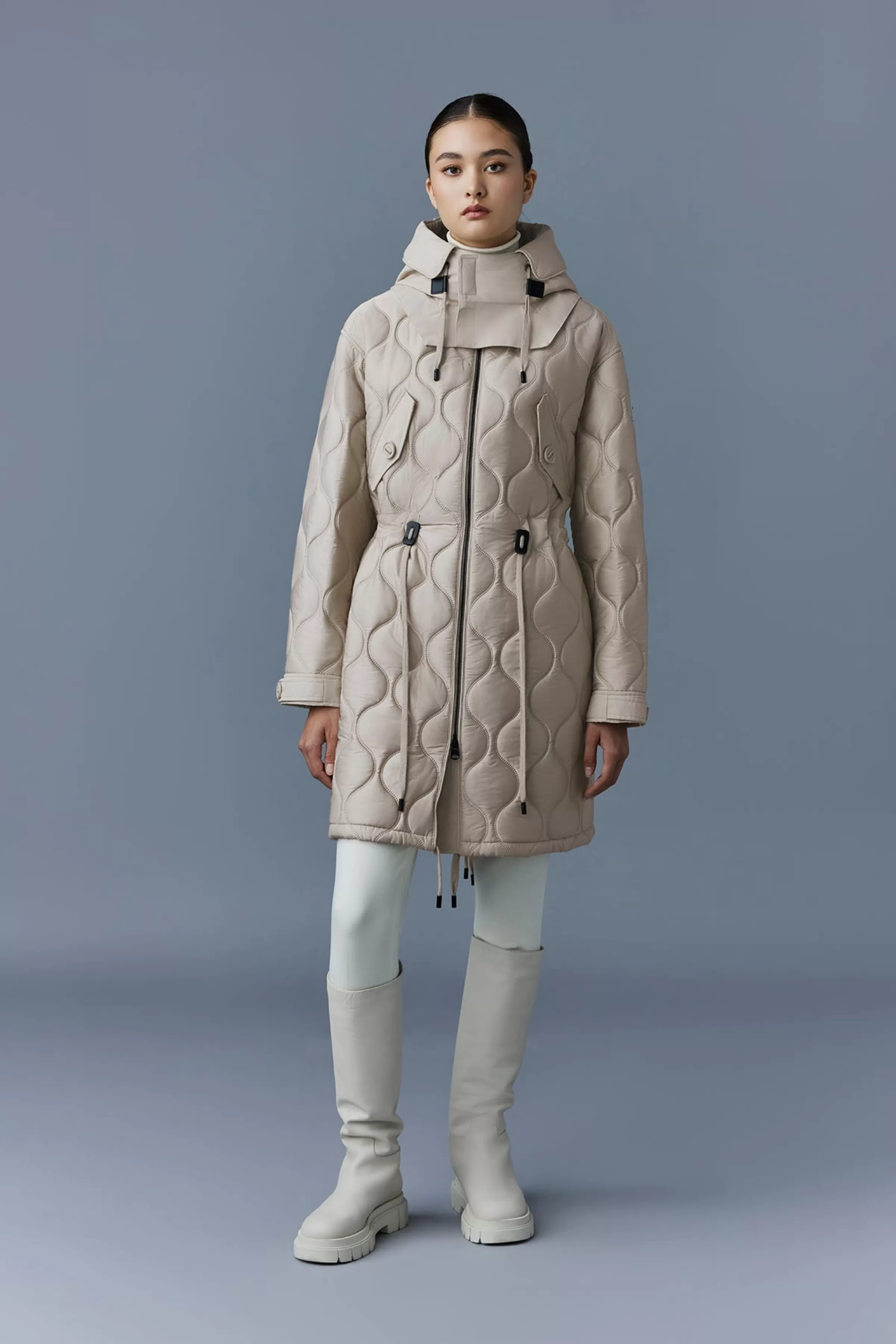 Kula, Heritage Quilted Long Coat For Ladies | ® US | Mackage Best