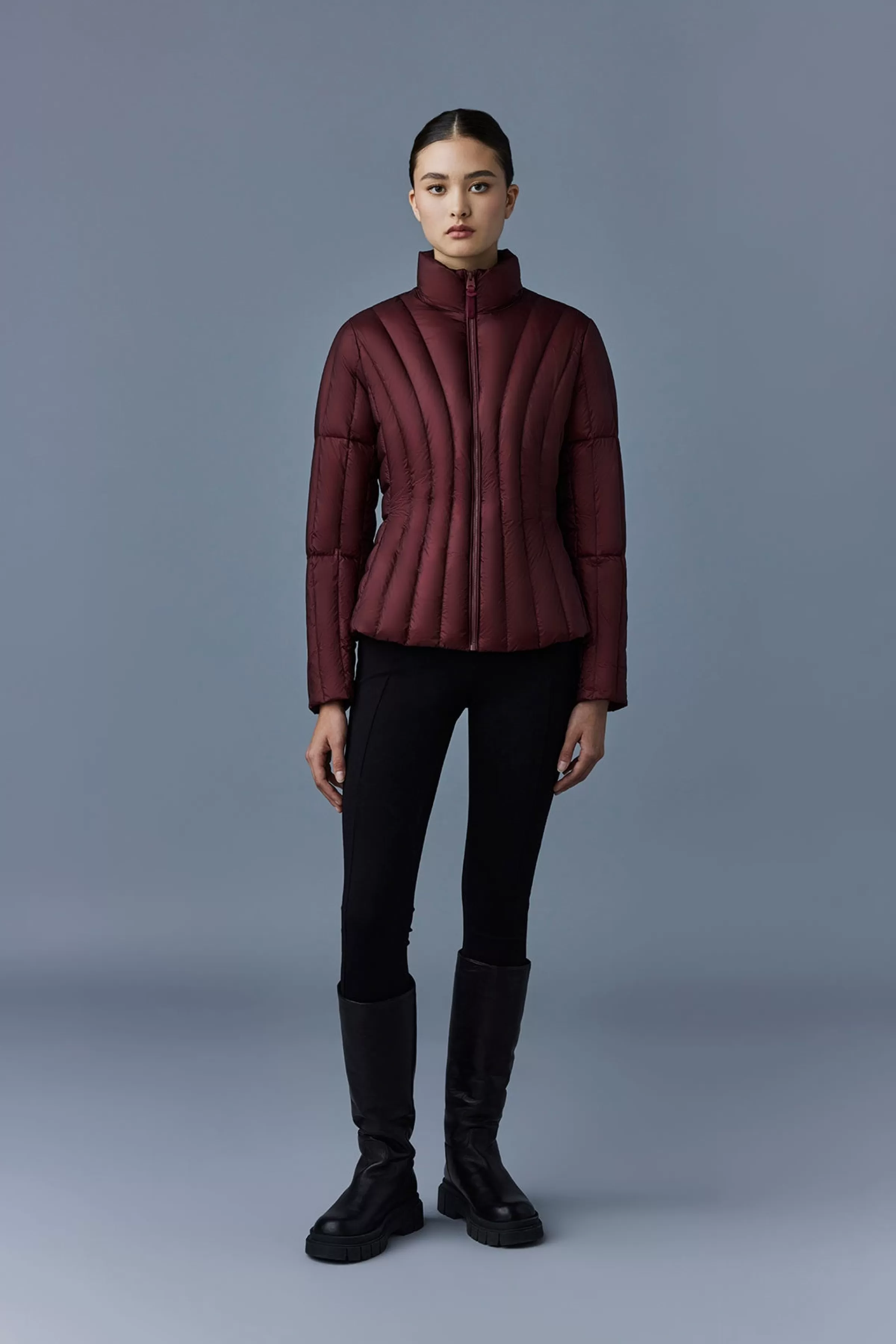 Lany, Light Down Vertical Quilted Jacket For Ladies | ® US | Mackage Best