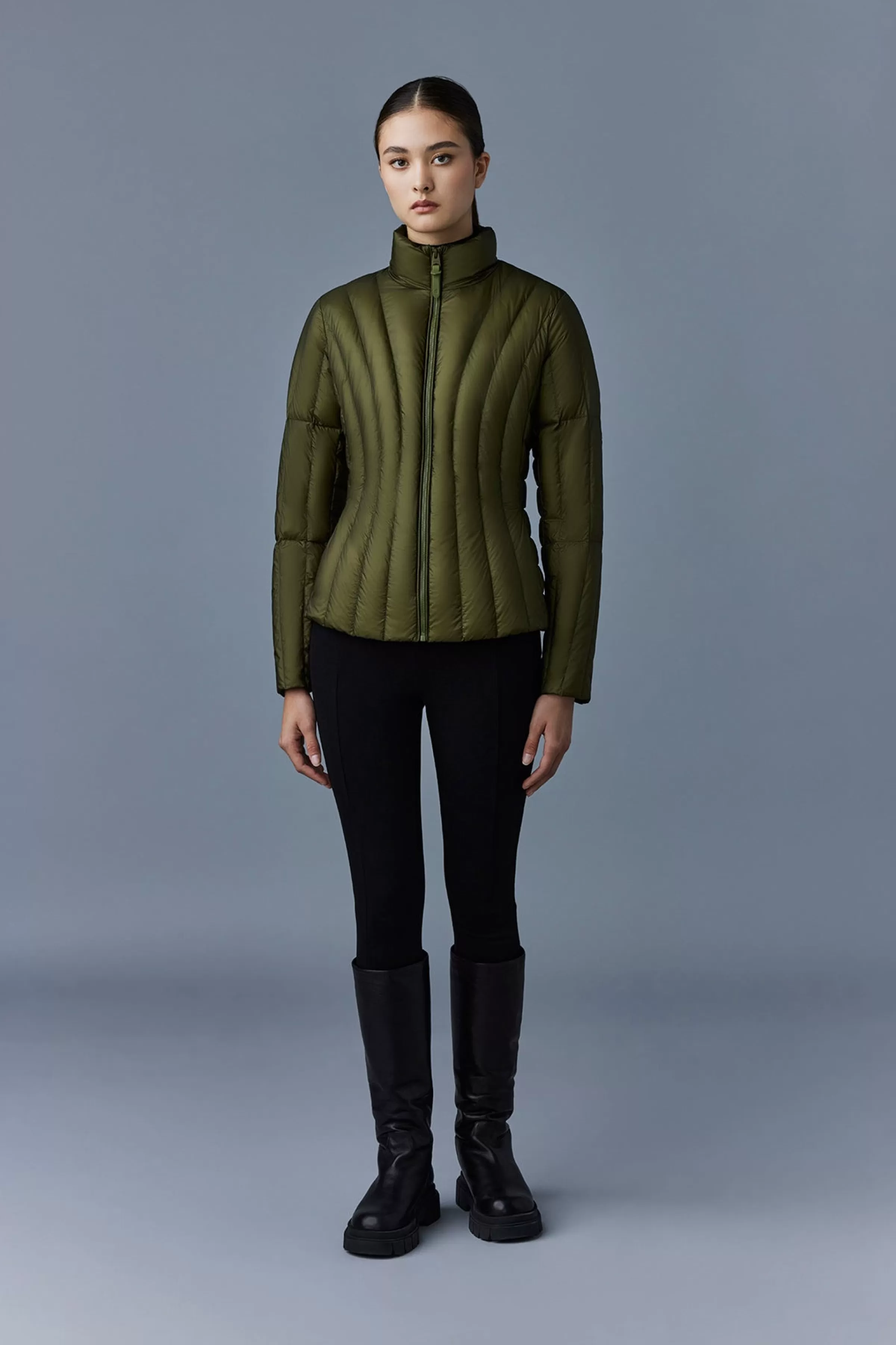 Lany, Light Down Vertical Quilted Jacket For Ladies | ® US | Mackage Best