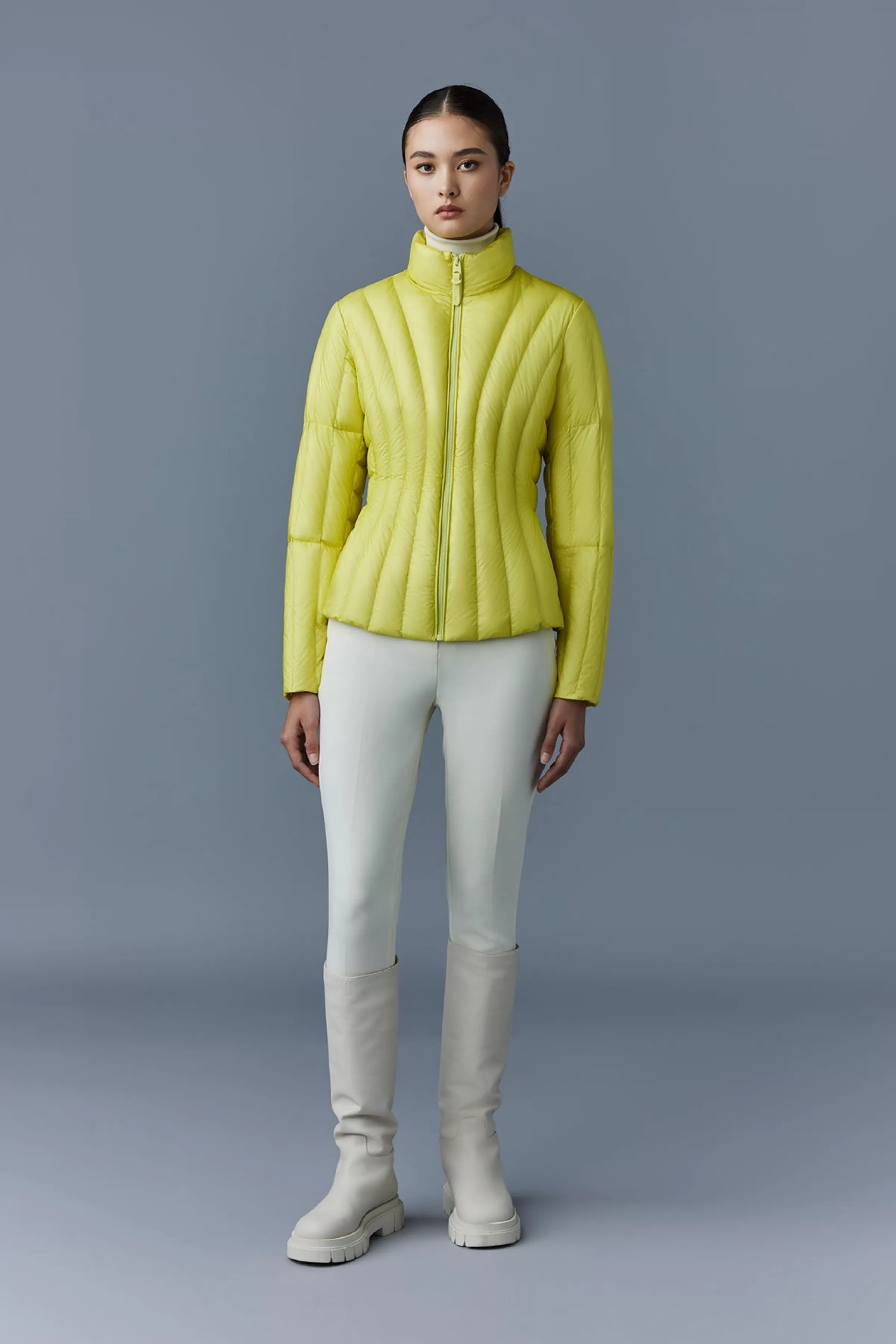 Lany, Light Down Vertical Quilted Jacket For Ladies | ® US | Mackage Best